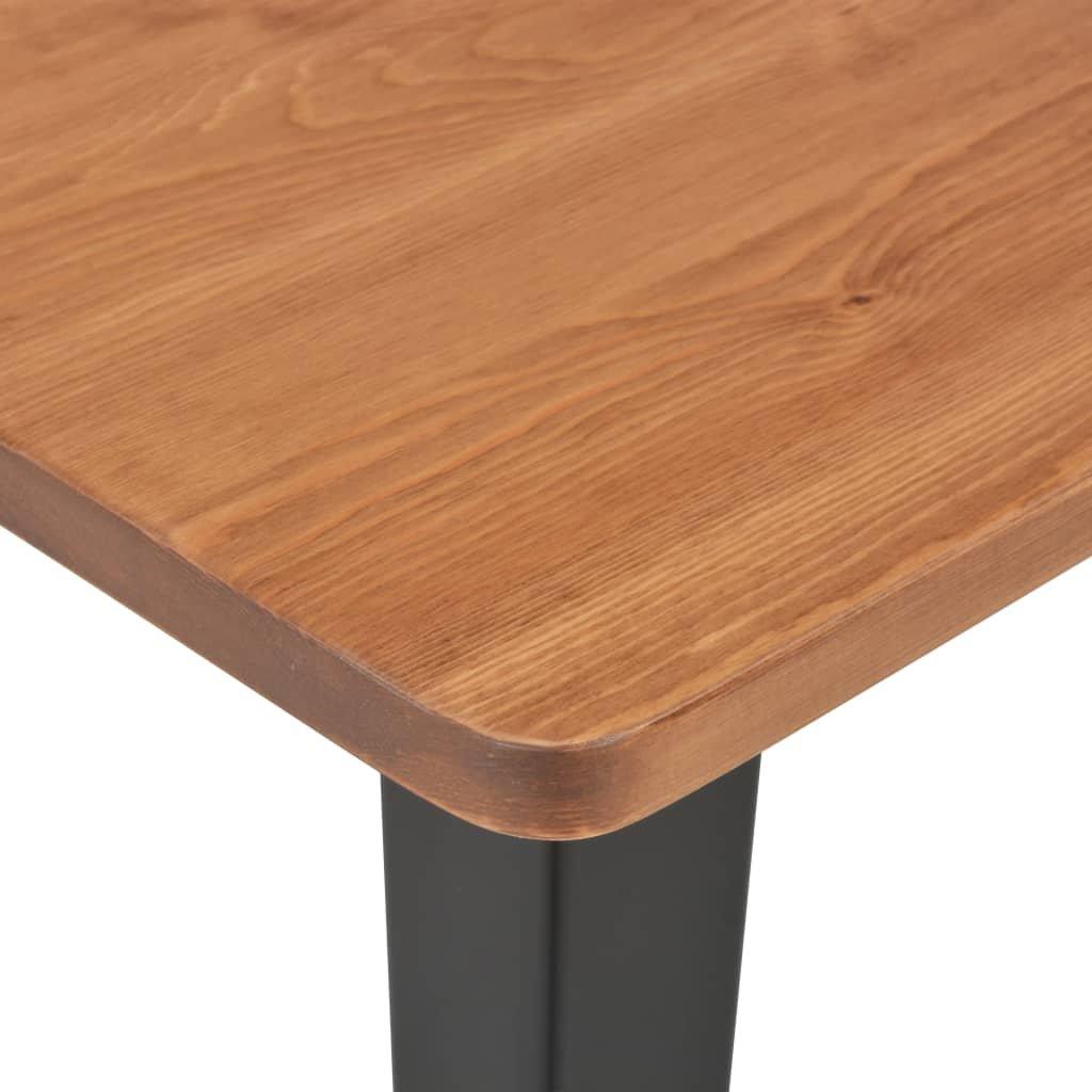 VidaXL Bartisch holz