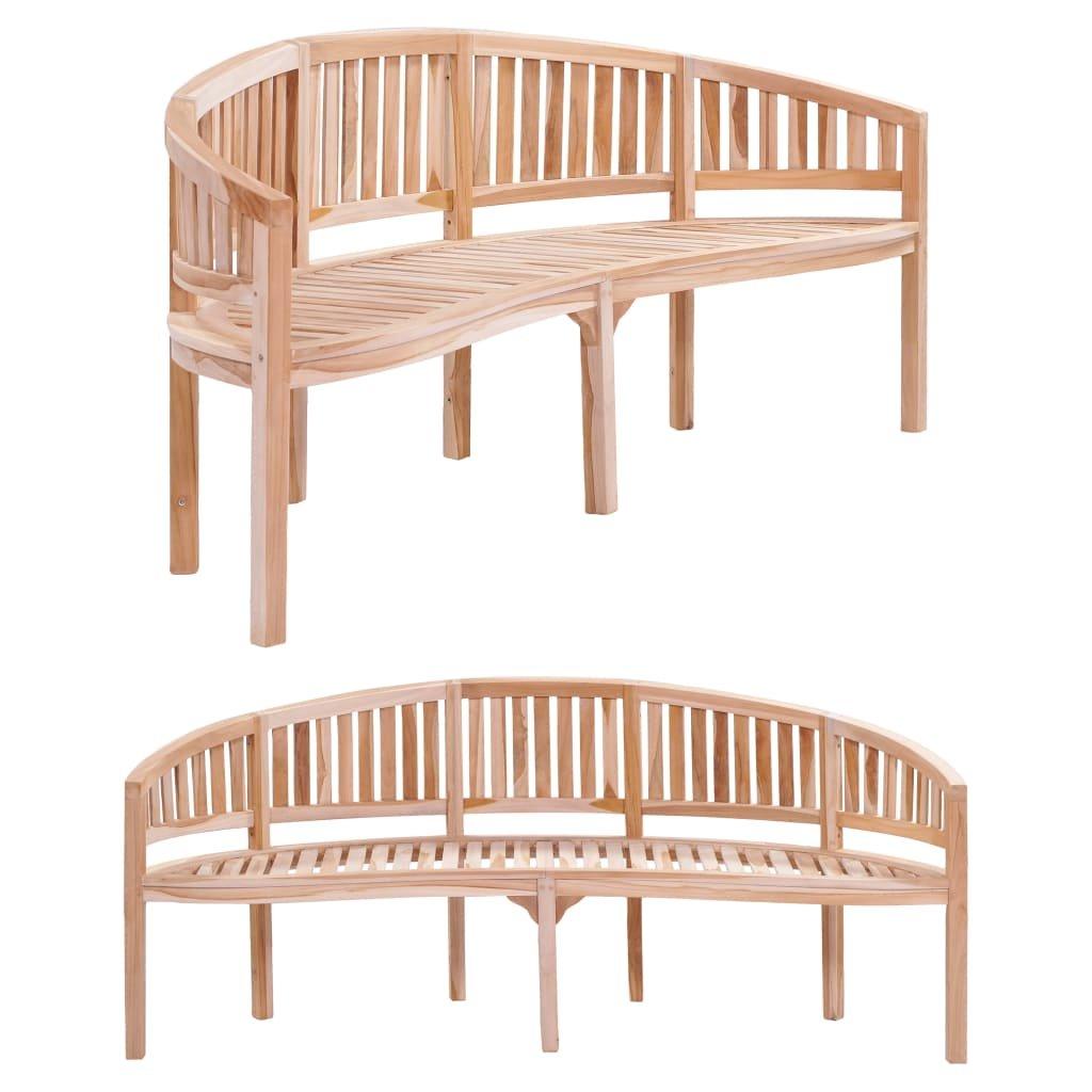 VidaXL Gartenbank holz