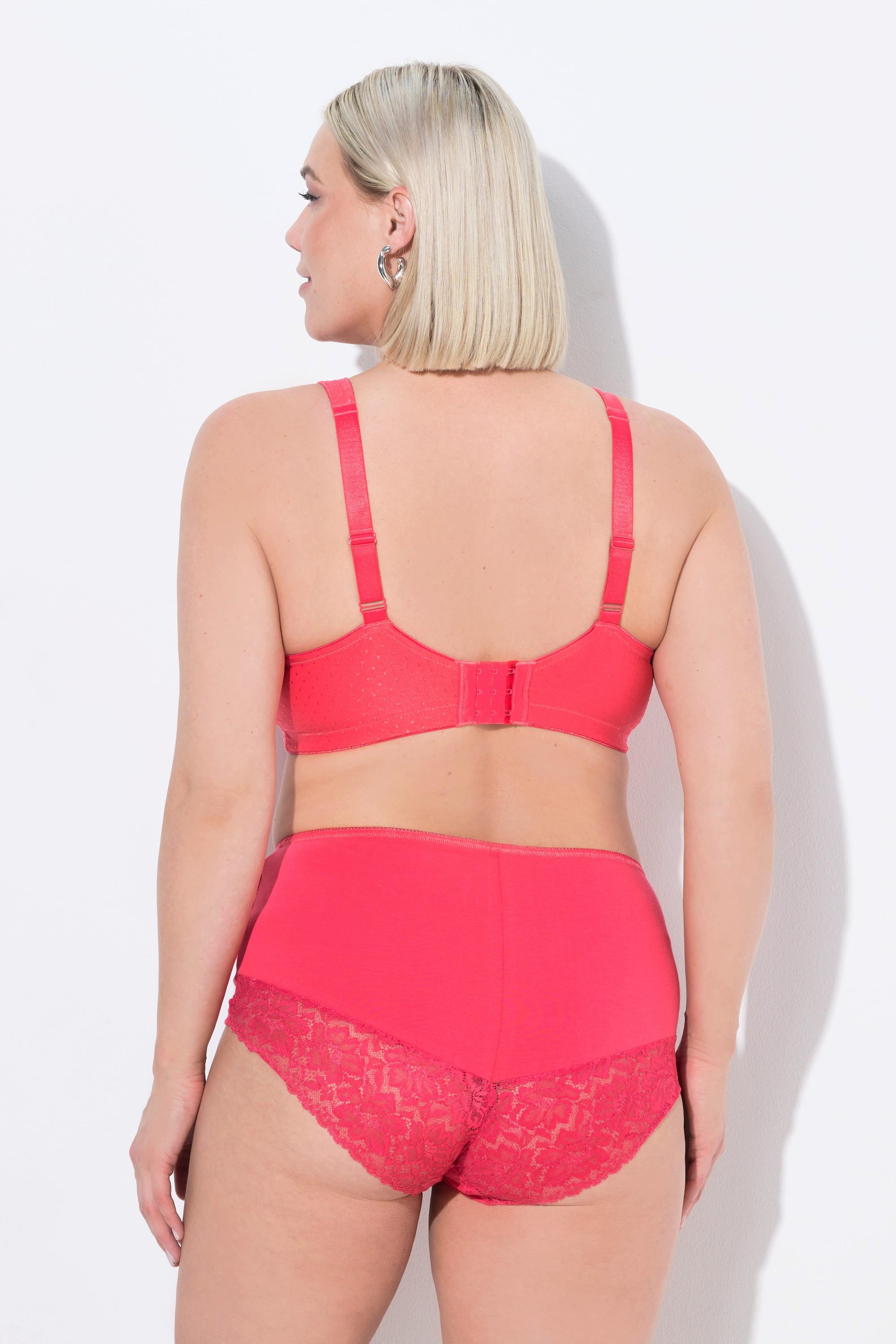 Ulla Popken Komfort-BH, Spitze bügellos, Cup C -E