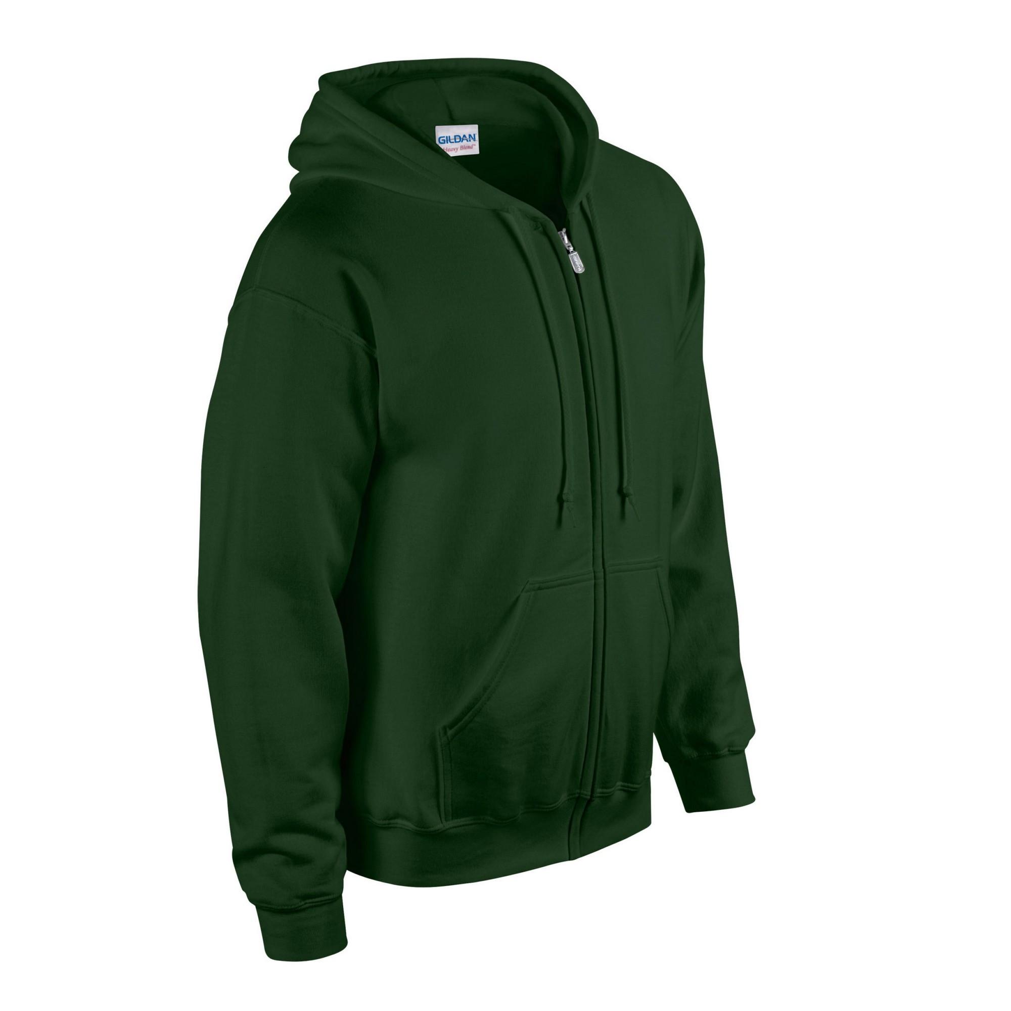 Gildan Hoodie mit durchgehendem Reißverschluss Durchgehender Reißverschluss