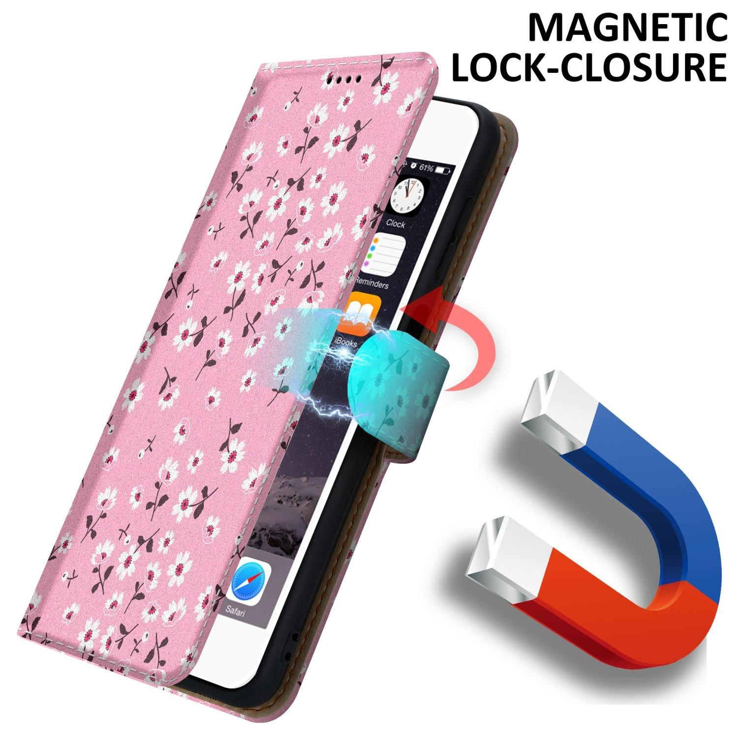Cadorabo Hülle für Apple iPhone 6 6S Kartenfach