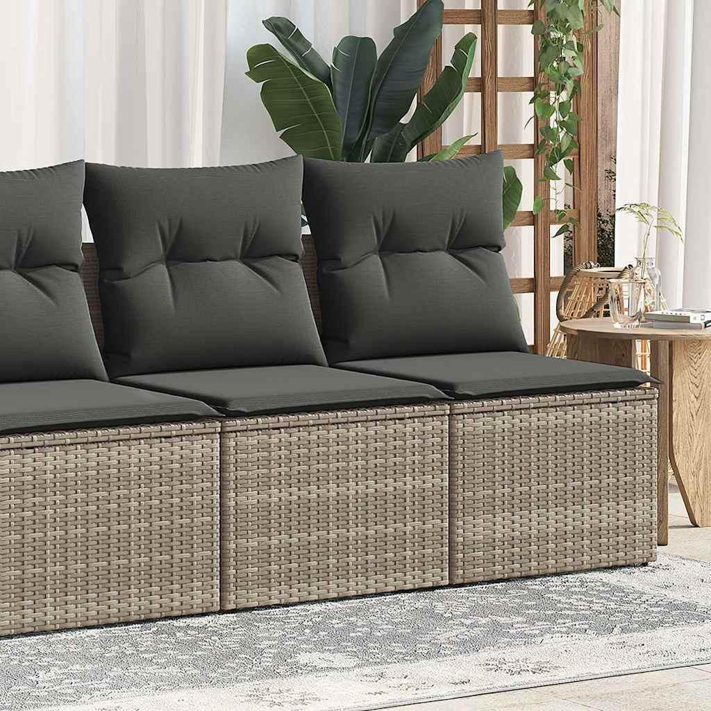 VidaXL Garten sofagarnitur poly-rattan
