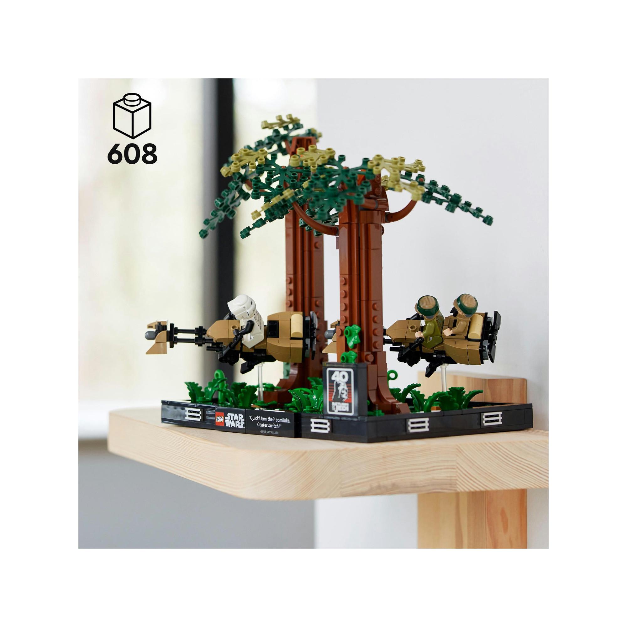 LEGO® 75353 Verfolgungsjagd auf Endor™ – Diorama