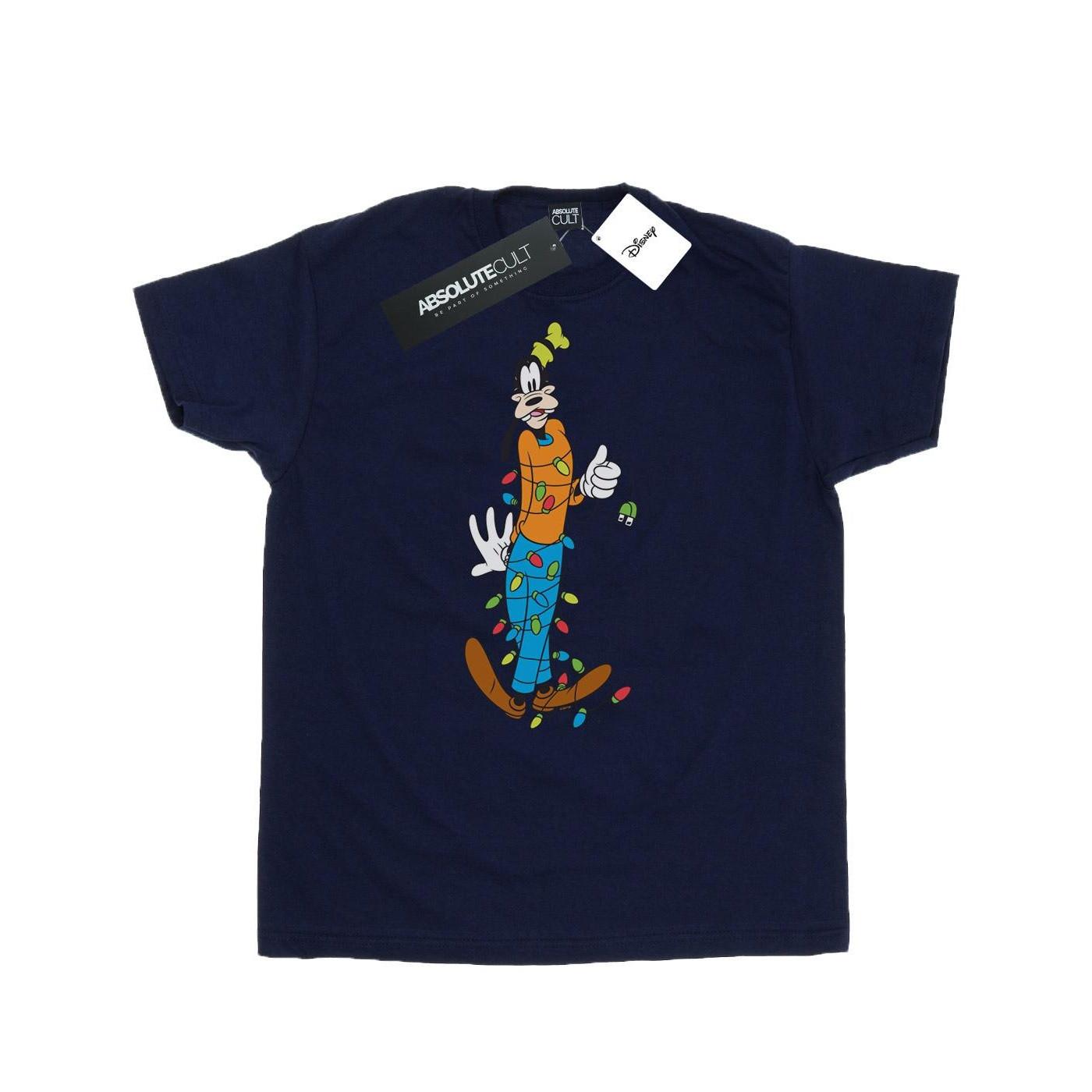 Disney Goofy Christmas Lights T-Shirt