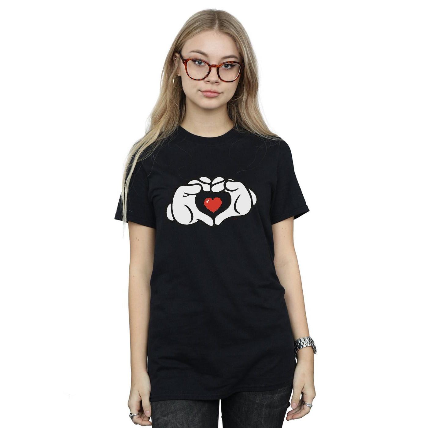 Disney Mickey Mouse Hände Herz T-Shirt