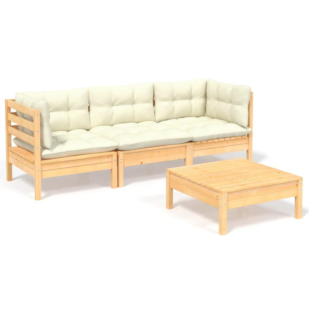 VidaXL Garten-lounge-set kiefernholz