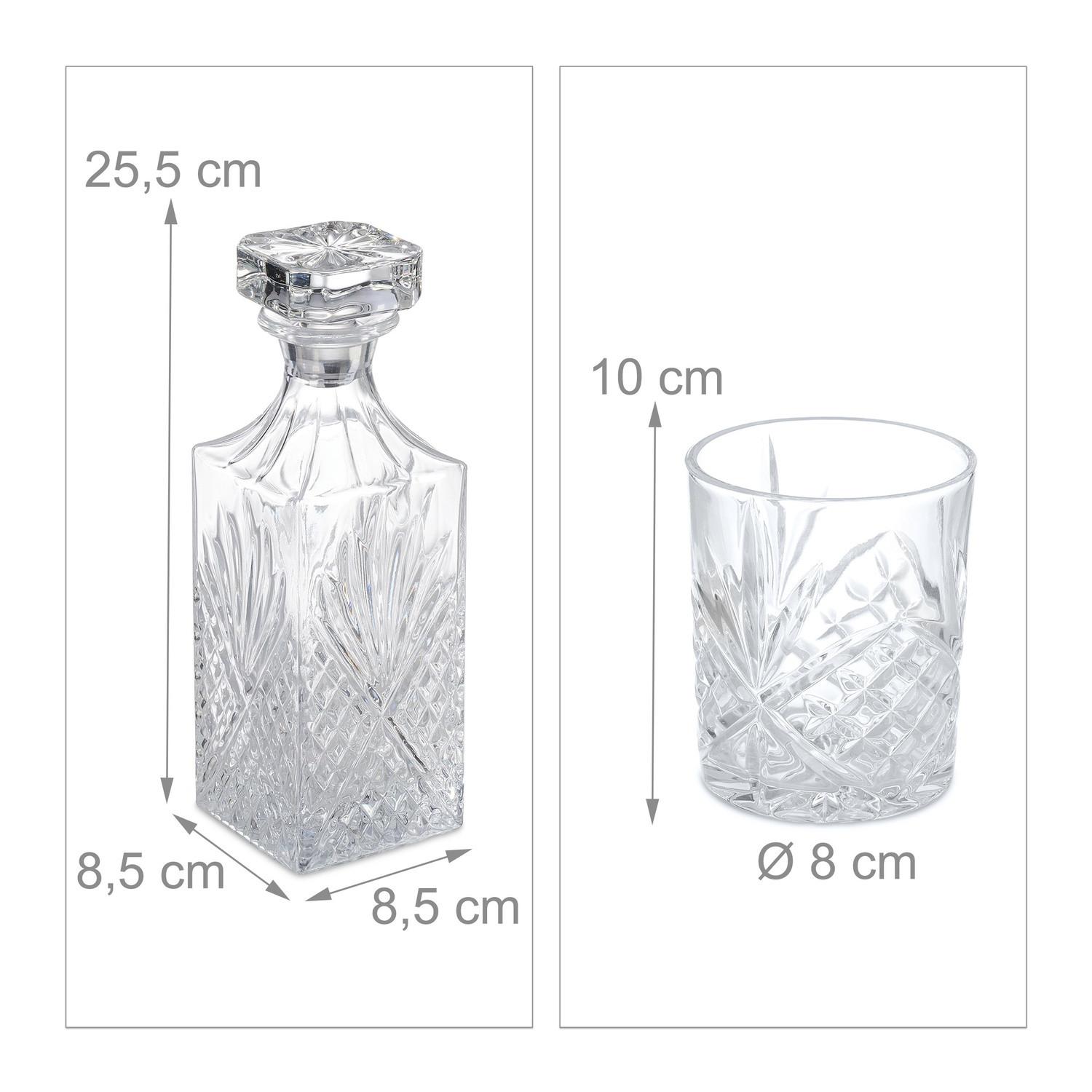 Northix 4er-Set Whiskygläser