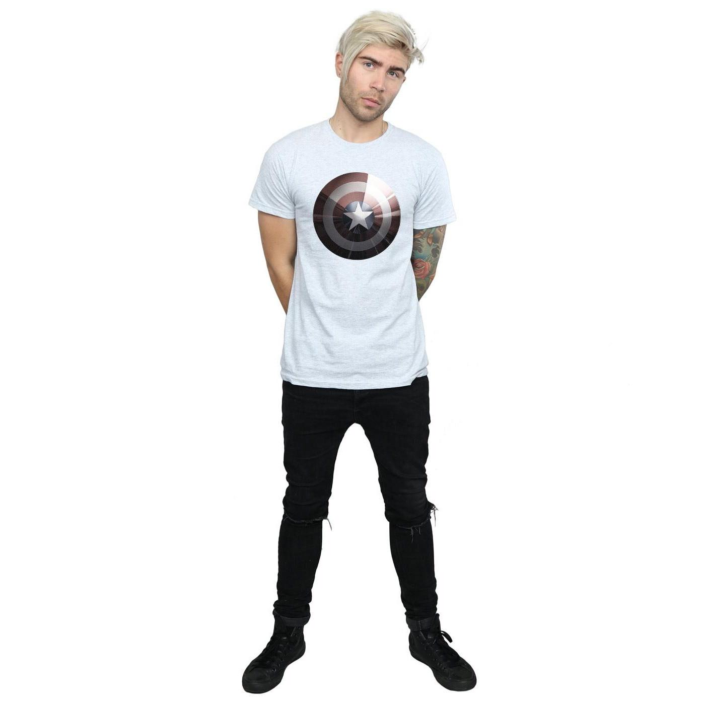 MARVEL Avengers Captain America Shield Print T-Shirt