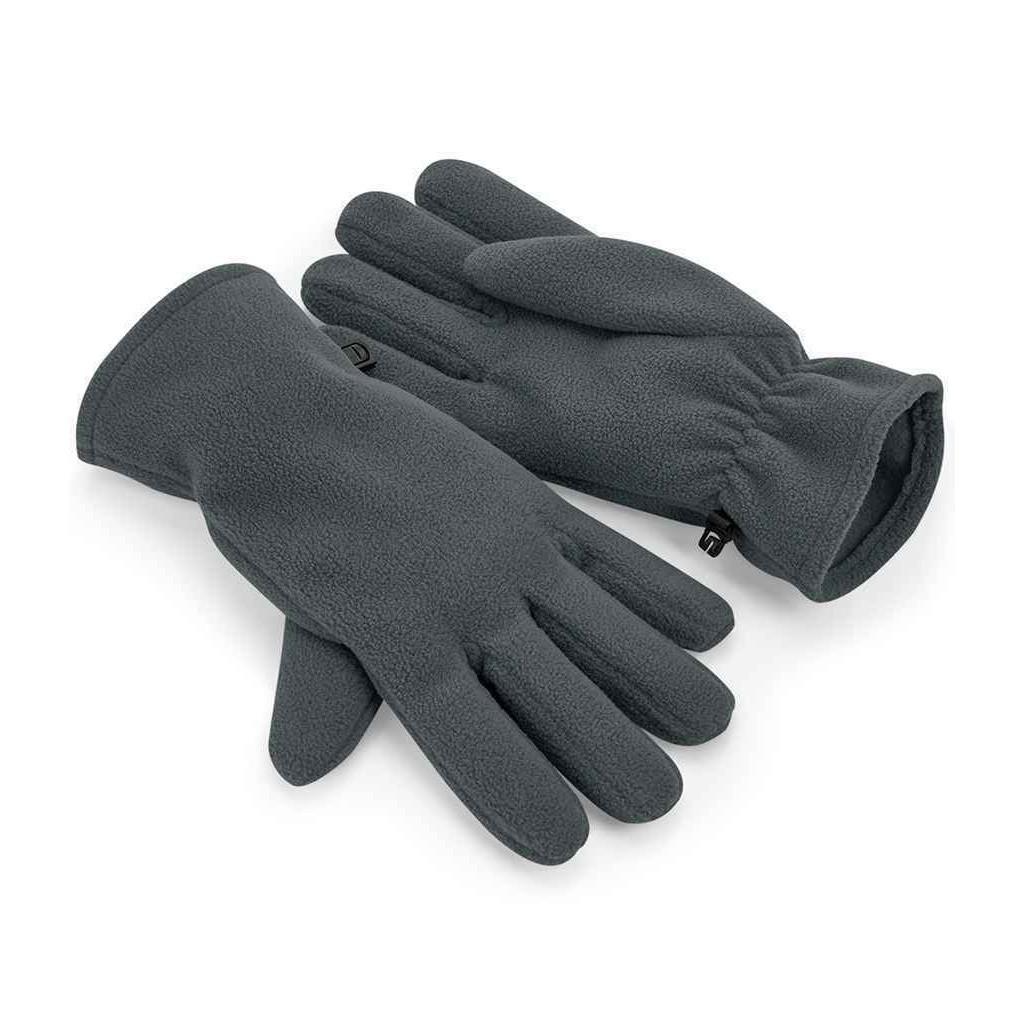 Beechfield Handschuhe, Fleece recyceltes Material