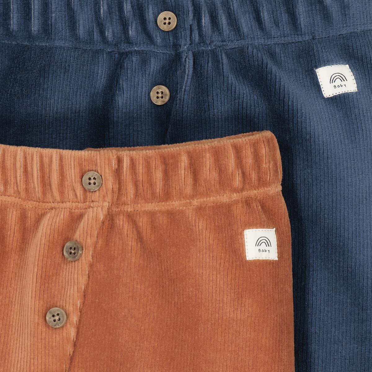 La Redoute Collections 2er-Pack Leggings aus Feincord