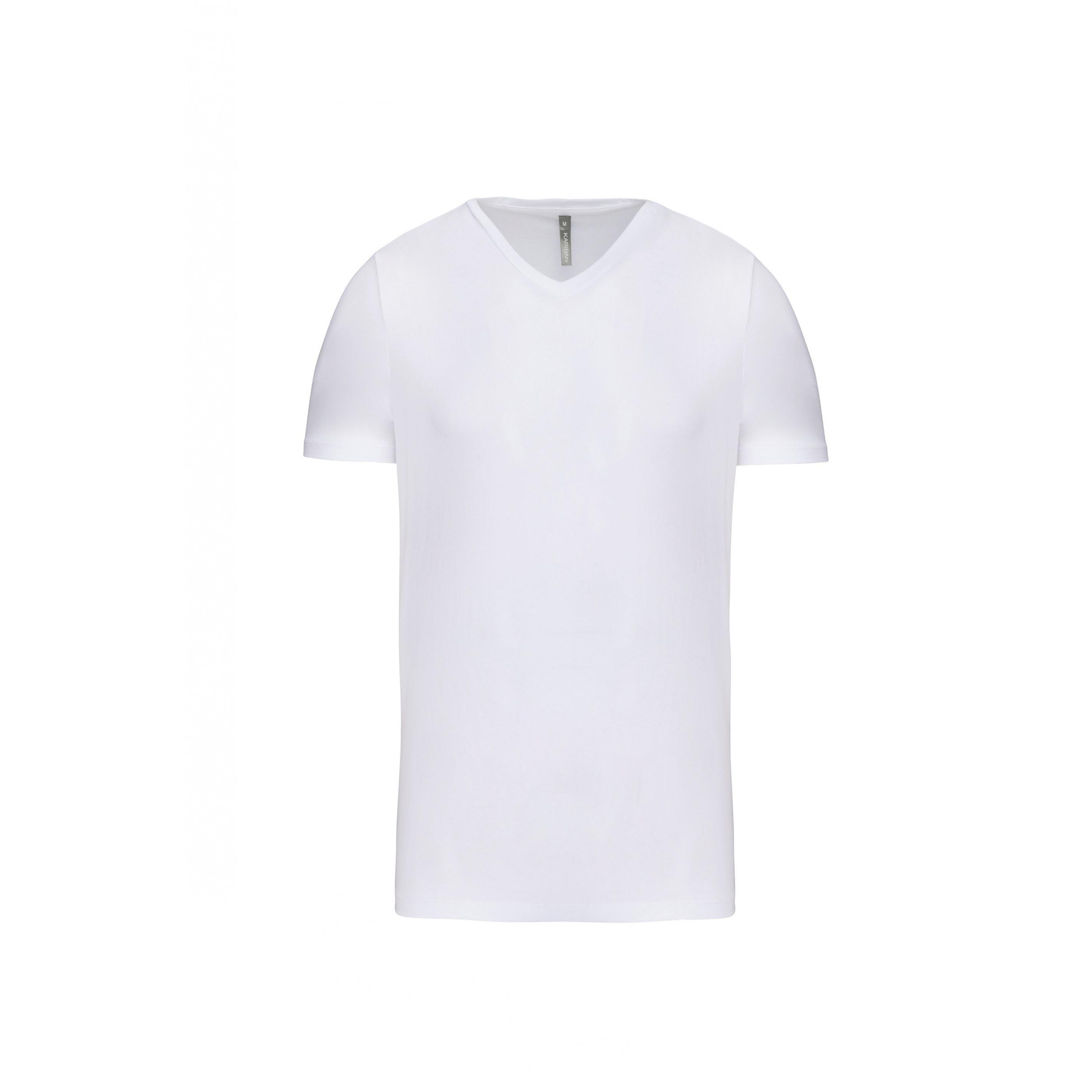 Kariban V-Ausschnitt T-Shirt