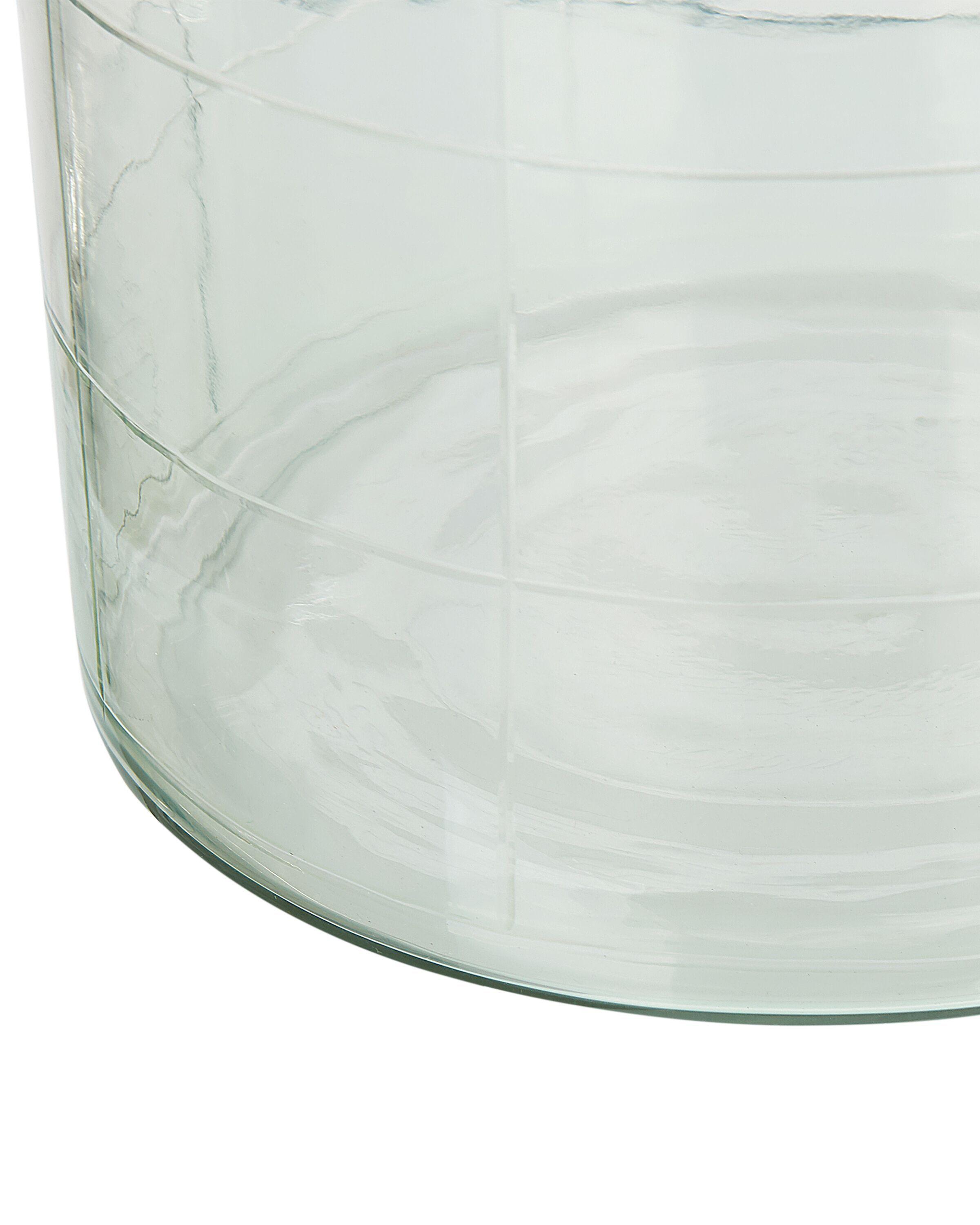 Beliani Blumenvase aus Glas Boho VINDALOO