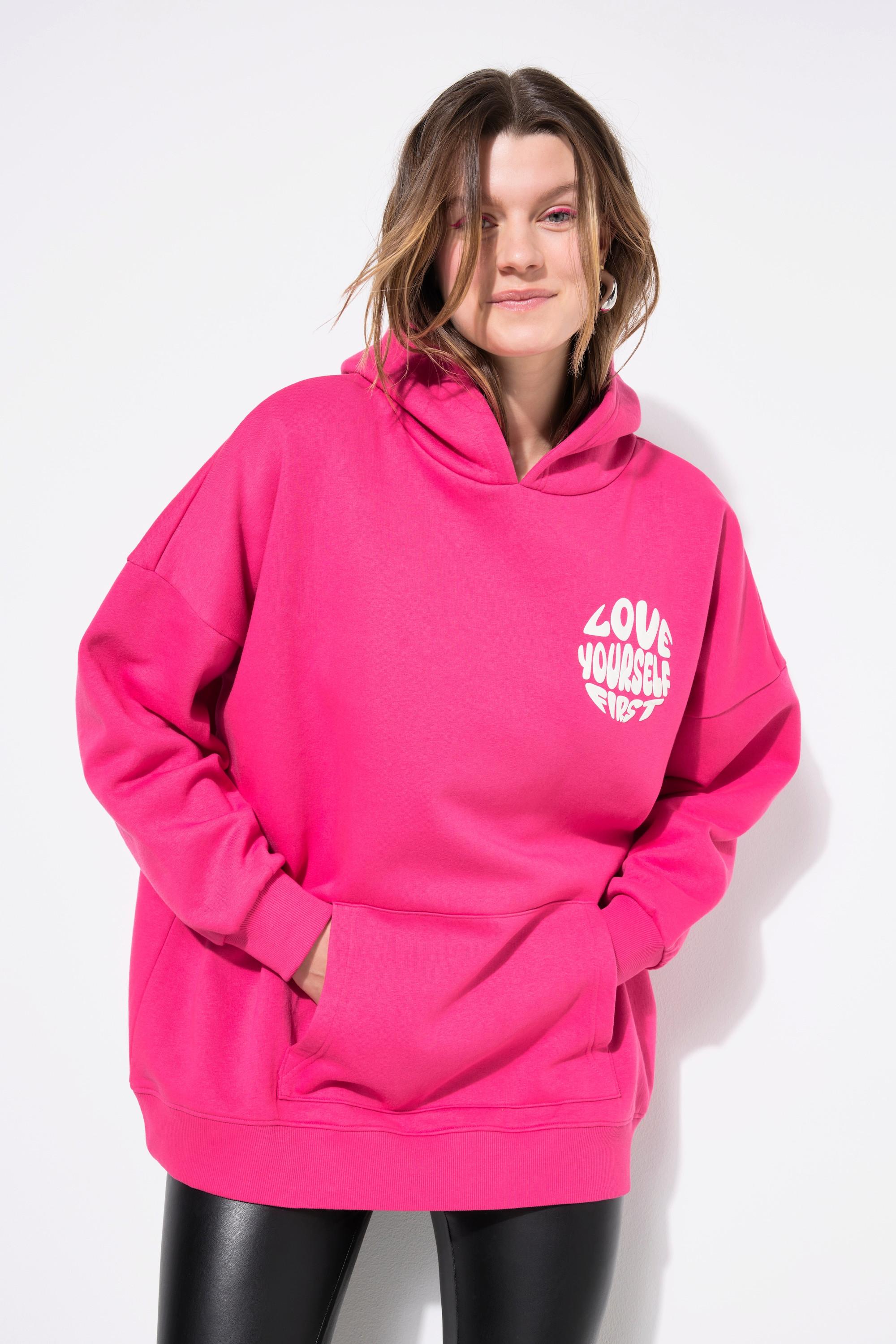 Studio Untold Hoodie, oversized, Wording-Print, Kapuze