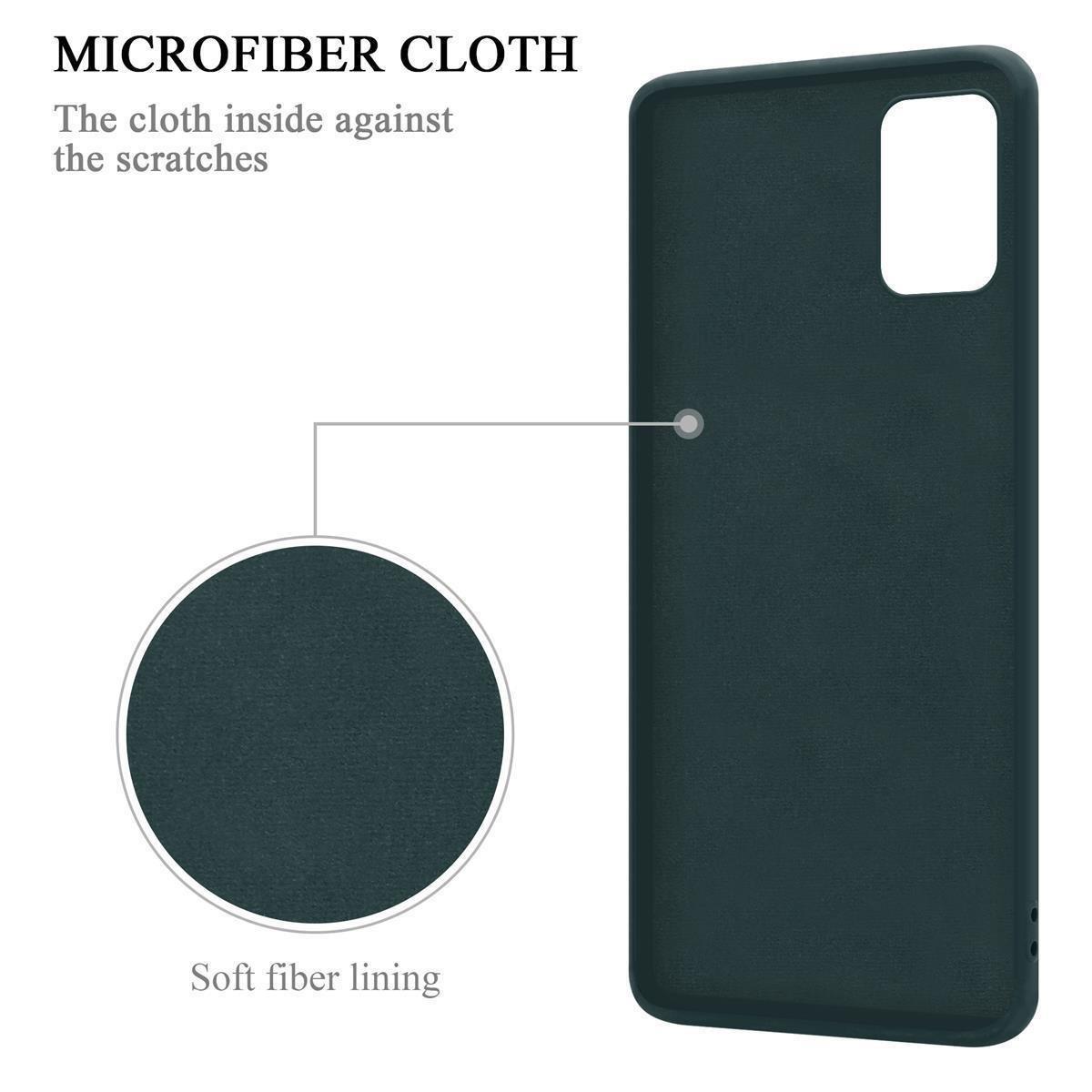 Cadorabo Hülle für Samsung Galaxy A71 4G TPU Silikon mit Ring Liquid