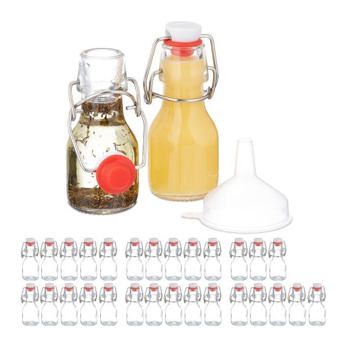 Northix Kleine Flaschen mit Bügelverschluss-Set