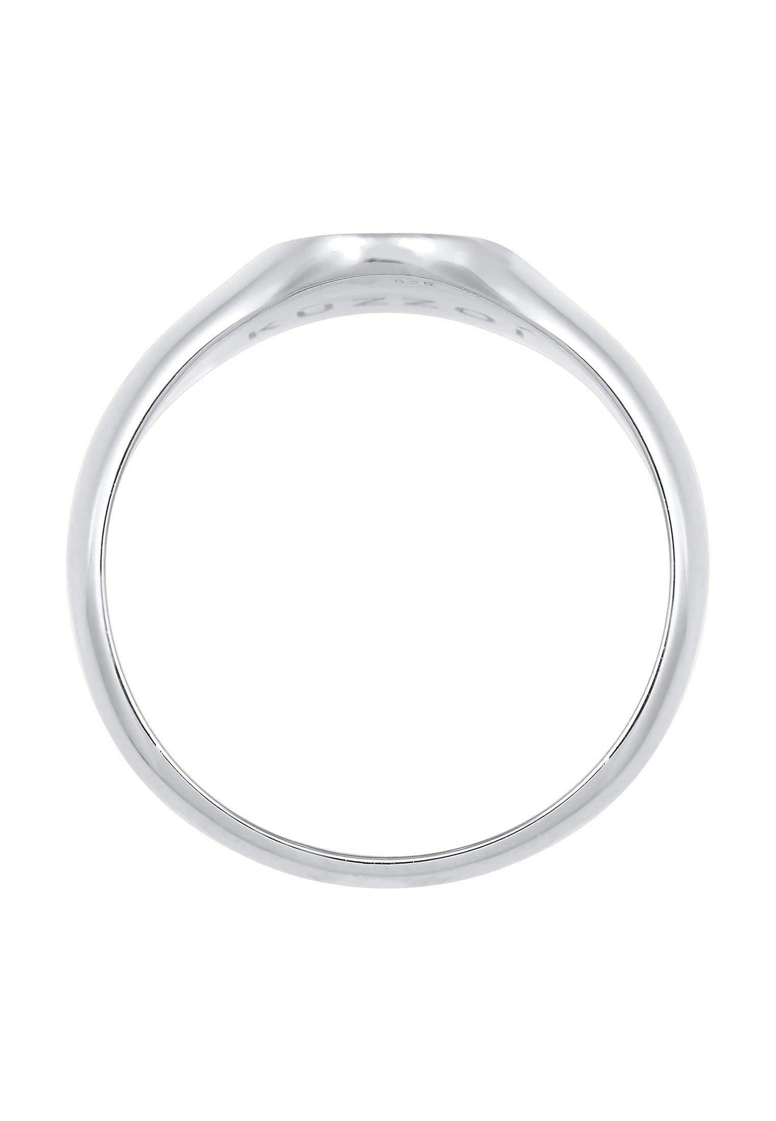 Kuzzoi Ring Basic Cool Siegelring Matt