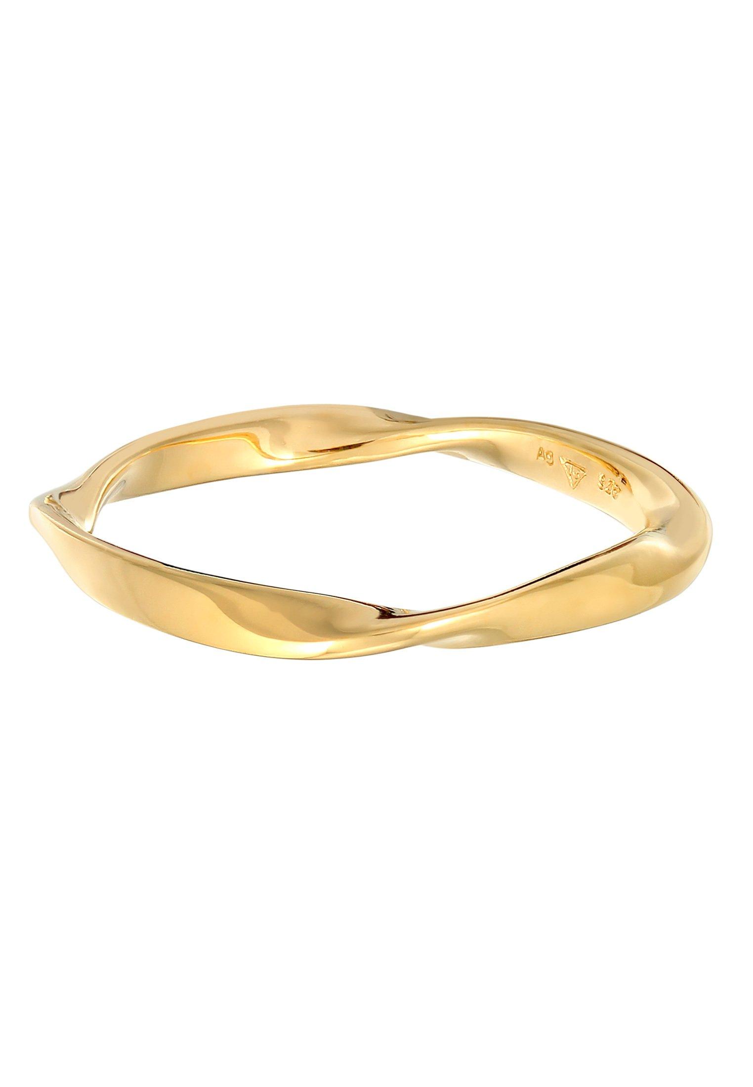 Elli Ring Elli Ring Bandring Gedreht Stapelring Basic 925 Silber