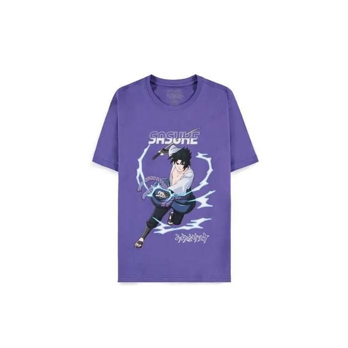 Difuzed Naruto Sasuke Uchiha Print T-Shirt