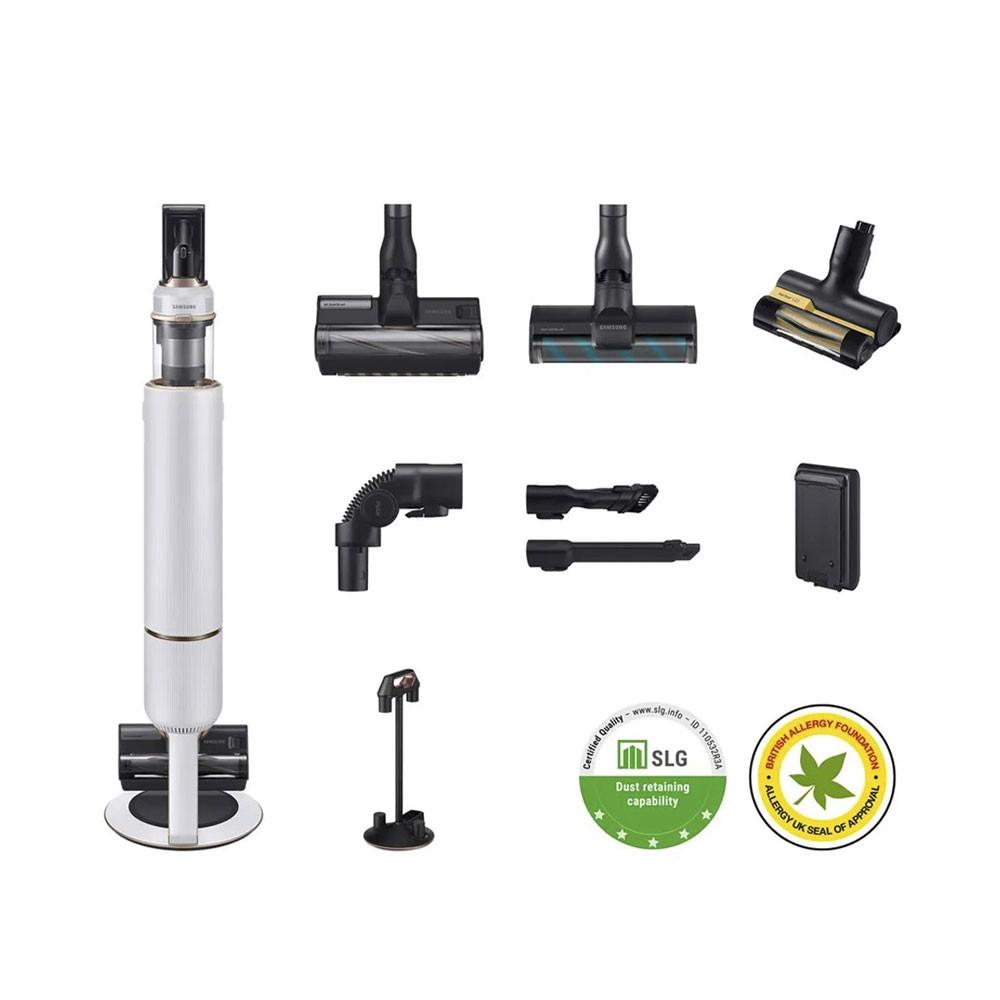 SAMSUNG Akku-Staubsauger BESPOKE JetPlus One Complete (580W) Misty White