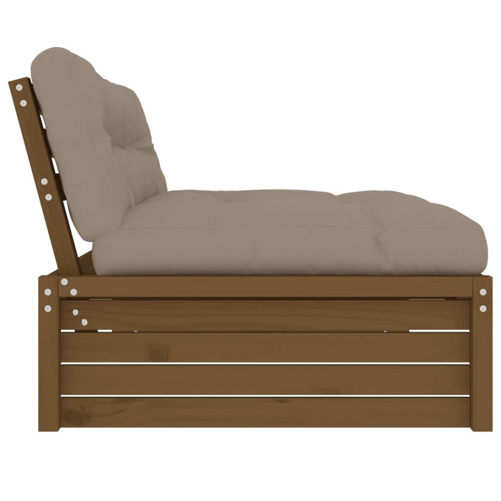 VidaXL Mittelsofa kiefernholz
