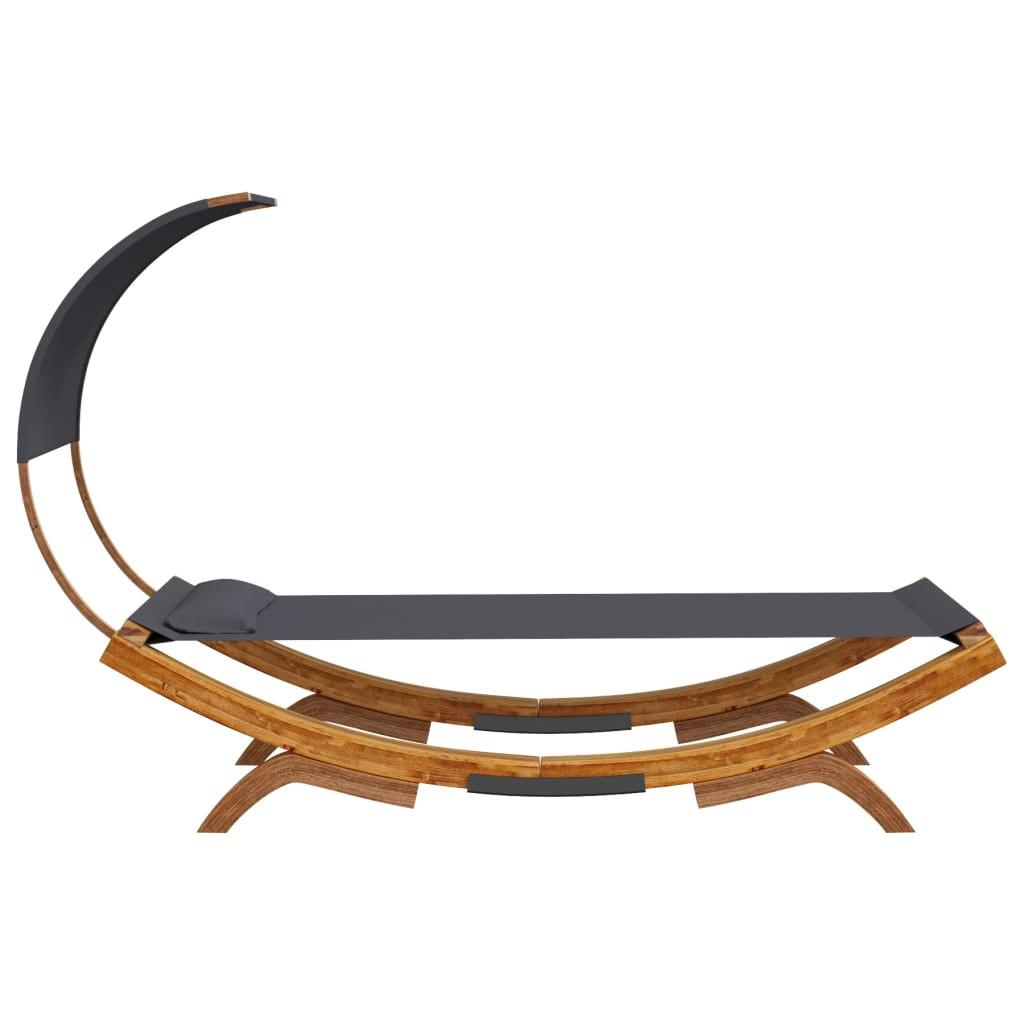 VidaXL Loungebett holz