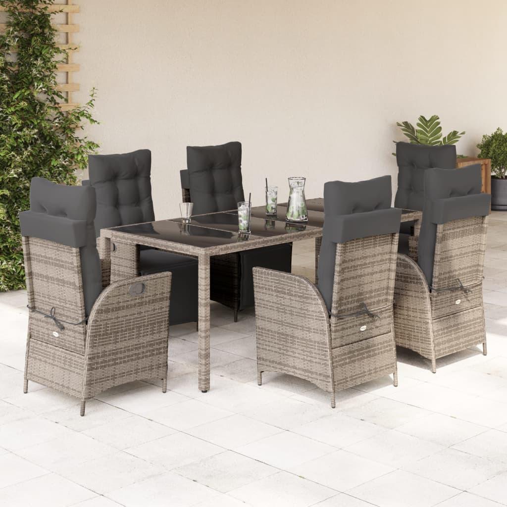 VidaXL Garten essgruppe poly-rattan