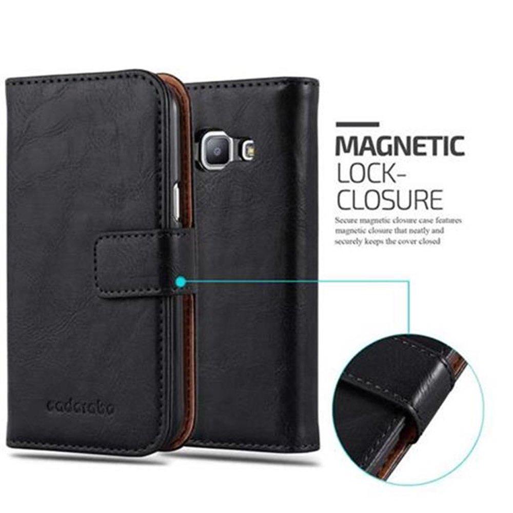 Cadorabo Hülle für Samsung Galaxy J1 2015 Magnetverschluss, Kartenfach