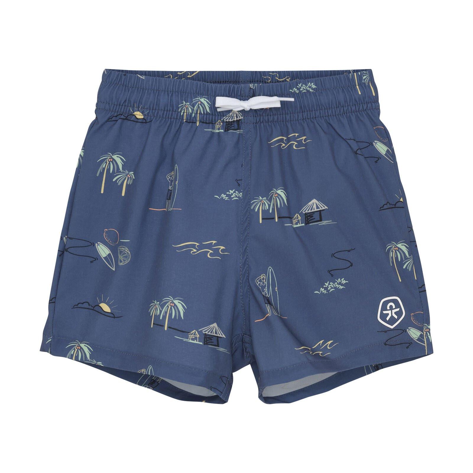 Color Kids Badeshorts Vintage Indigo