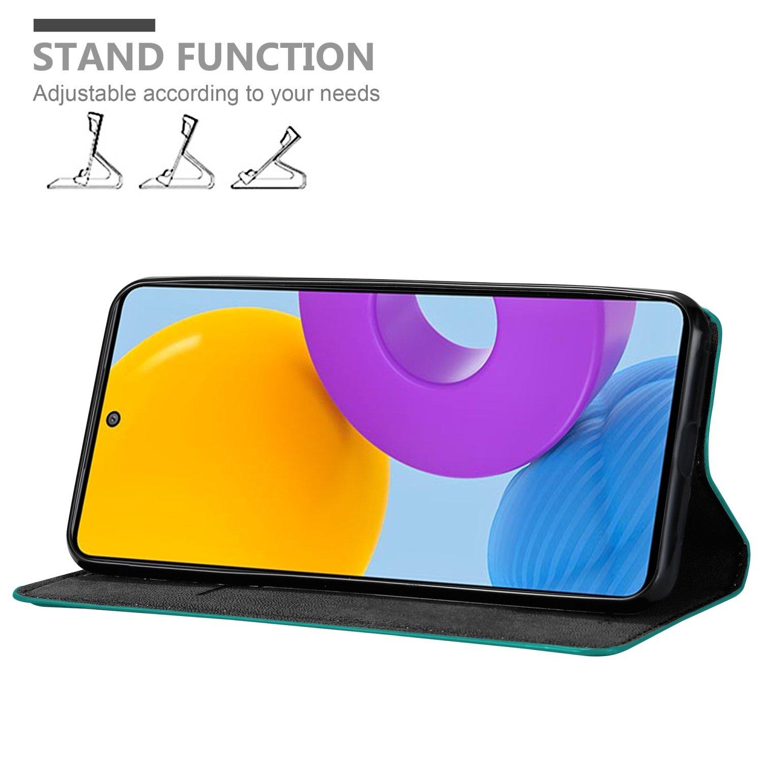 Cadorabo Hülle für Samsung Galaxy M52 5G Magnetverschluss, Kartenfach