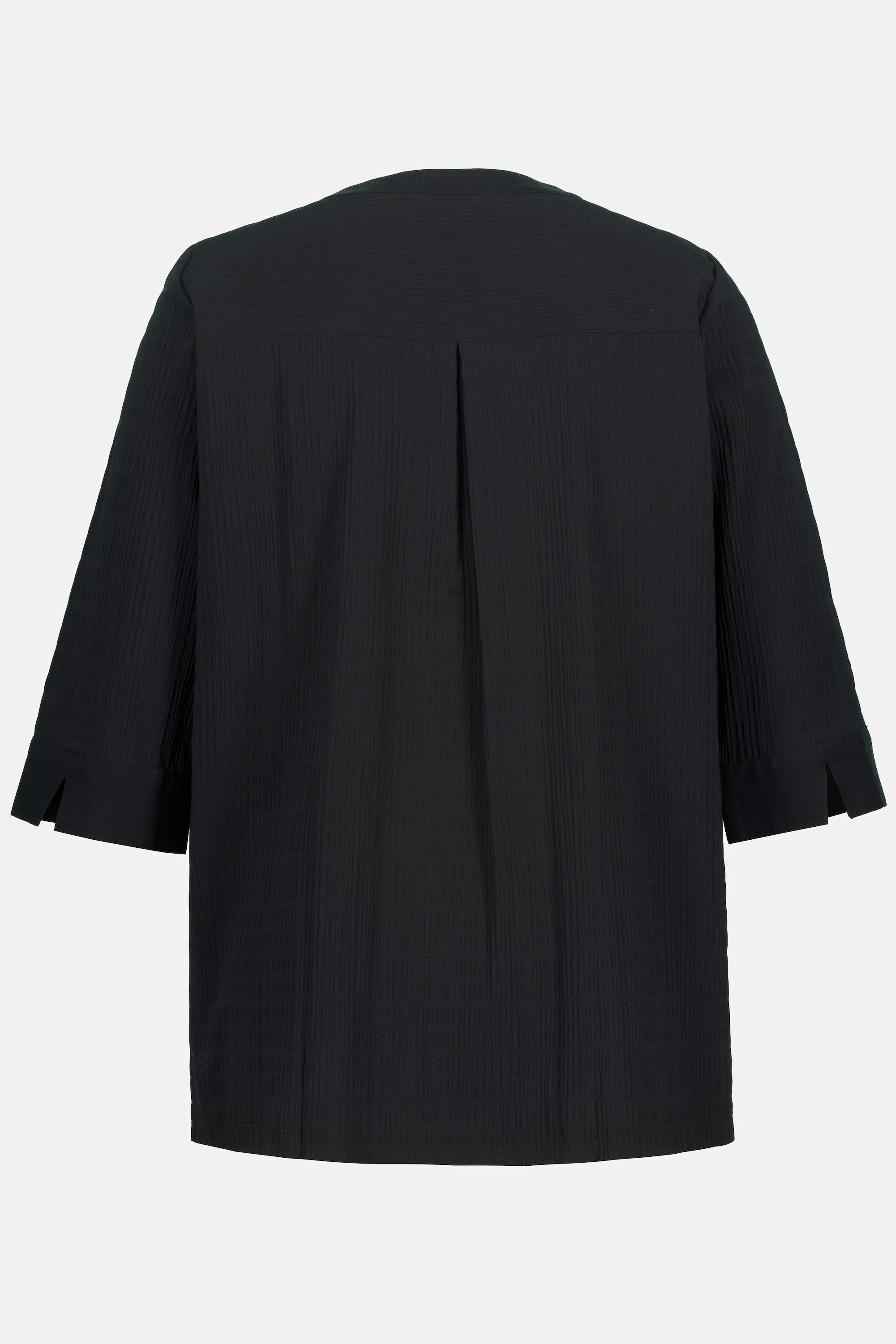 Ulla Popken Bubble Tunika Biesen 3/4 Arm