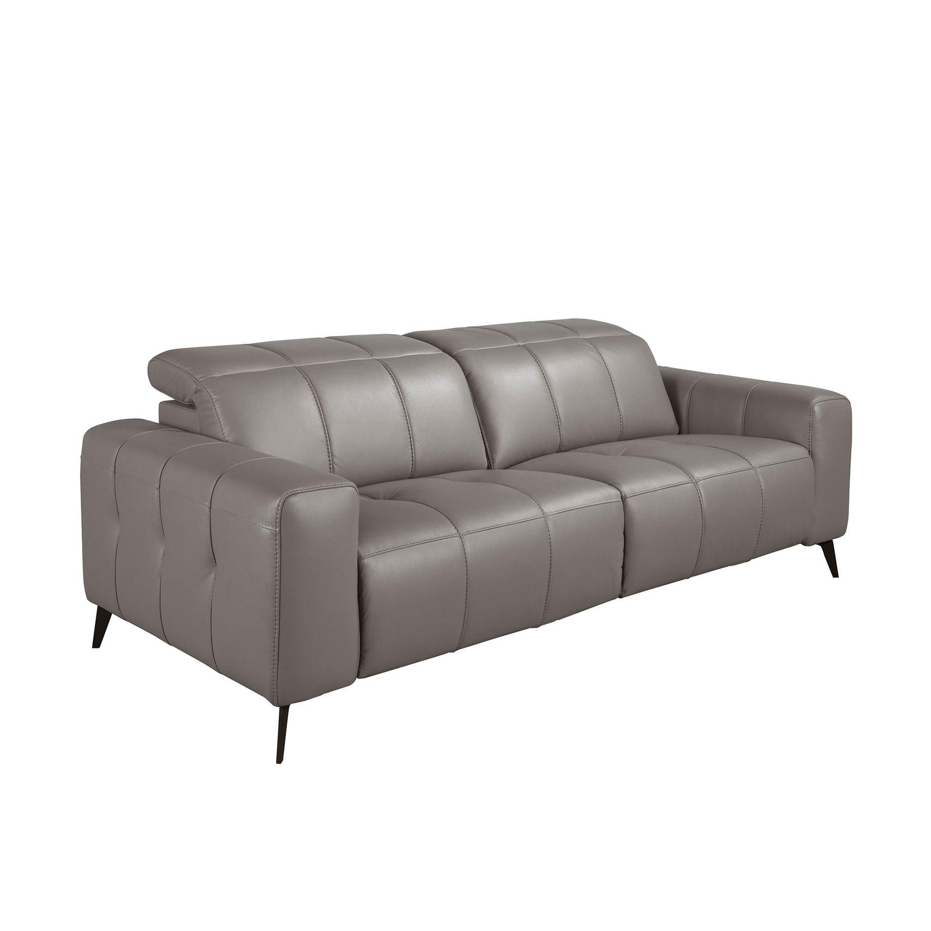 ANGEL CERDA 3-sitziges Relaxsofa in Leder