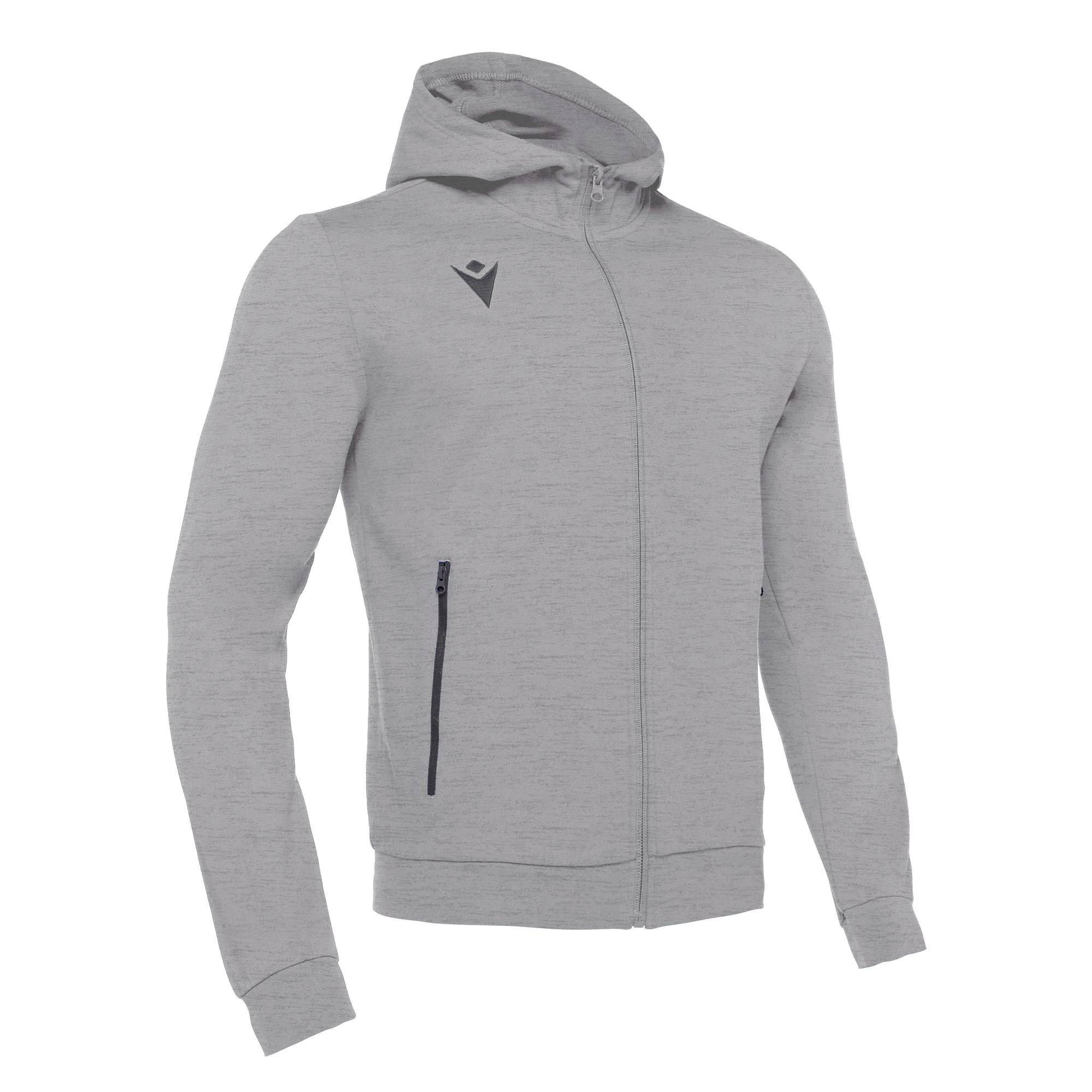 macron zip-pullover mit kapuze cello