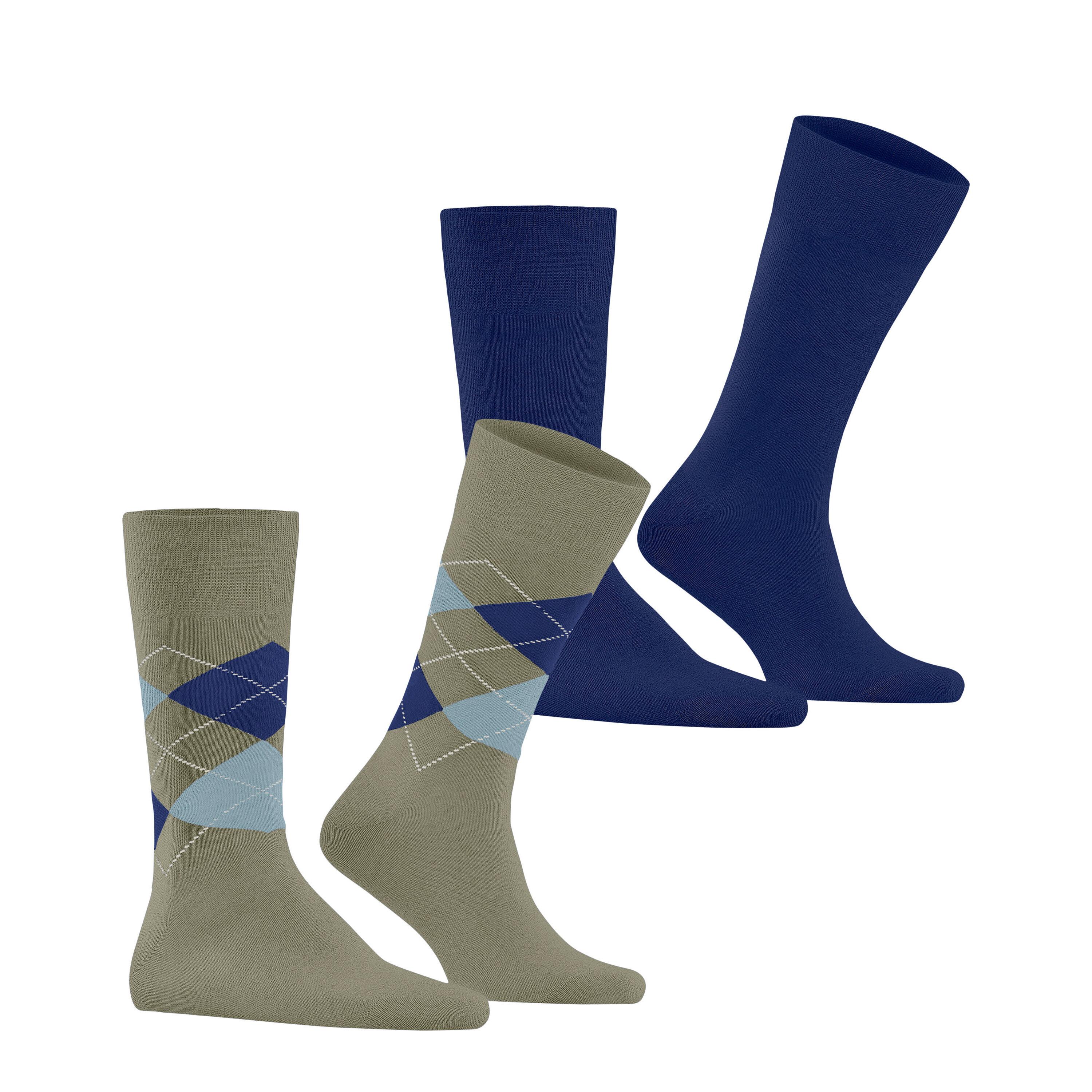 Burlington Everyday socken everyday argyle mix (x2)