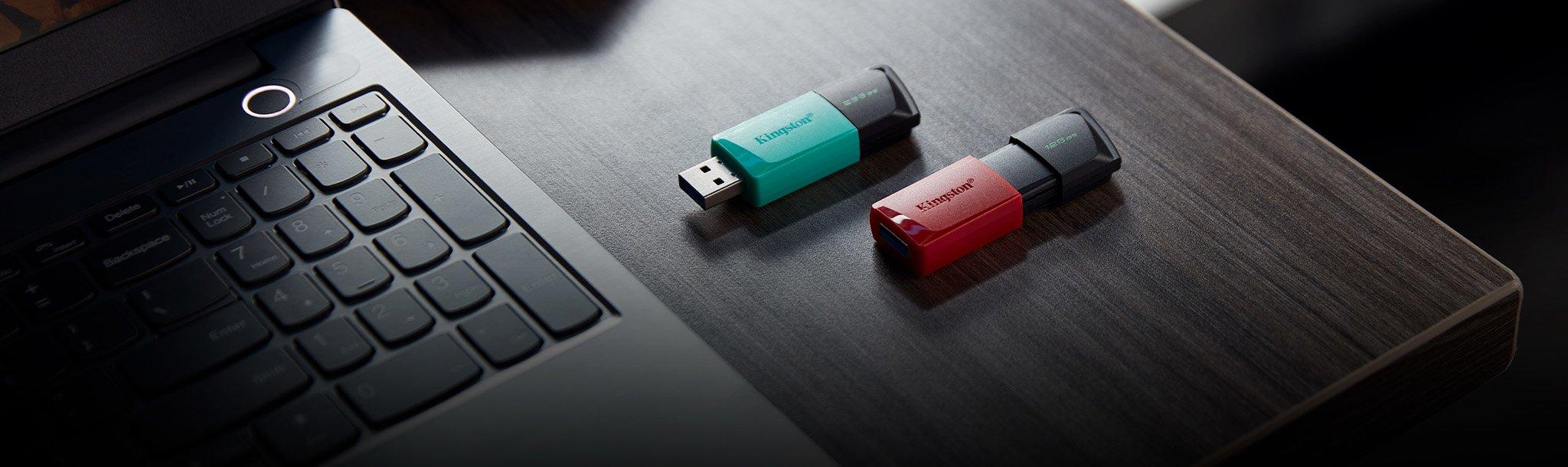 KINGSTON TECHNOLOGY Kingston Technology DataTraveler 128GB USB3.2 Gen1 Exodia M (Schwarz + Rot)