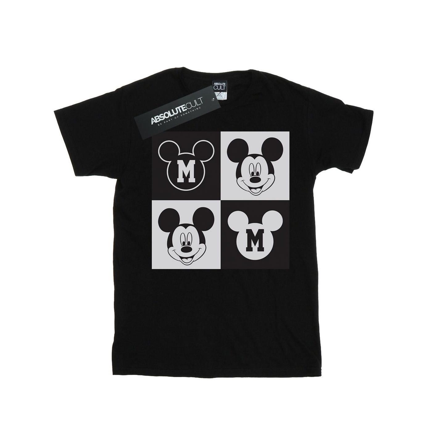 Disney Mickey Mouse Block Print T-Shirt