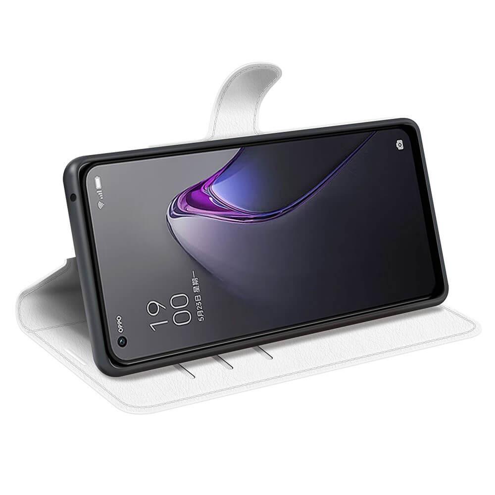 Cover-Discount OPPO Reno8 - Leder Etui Hülle