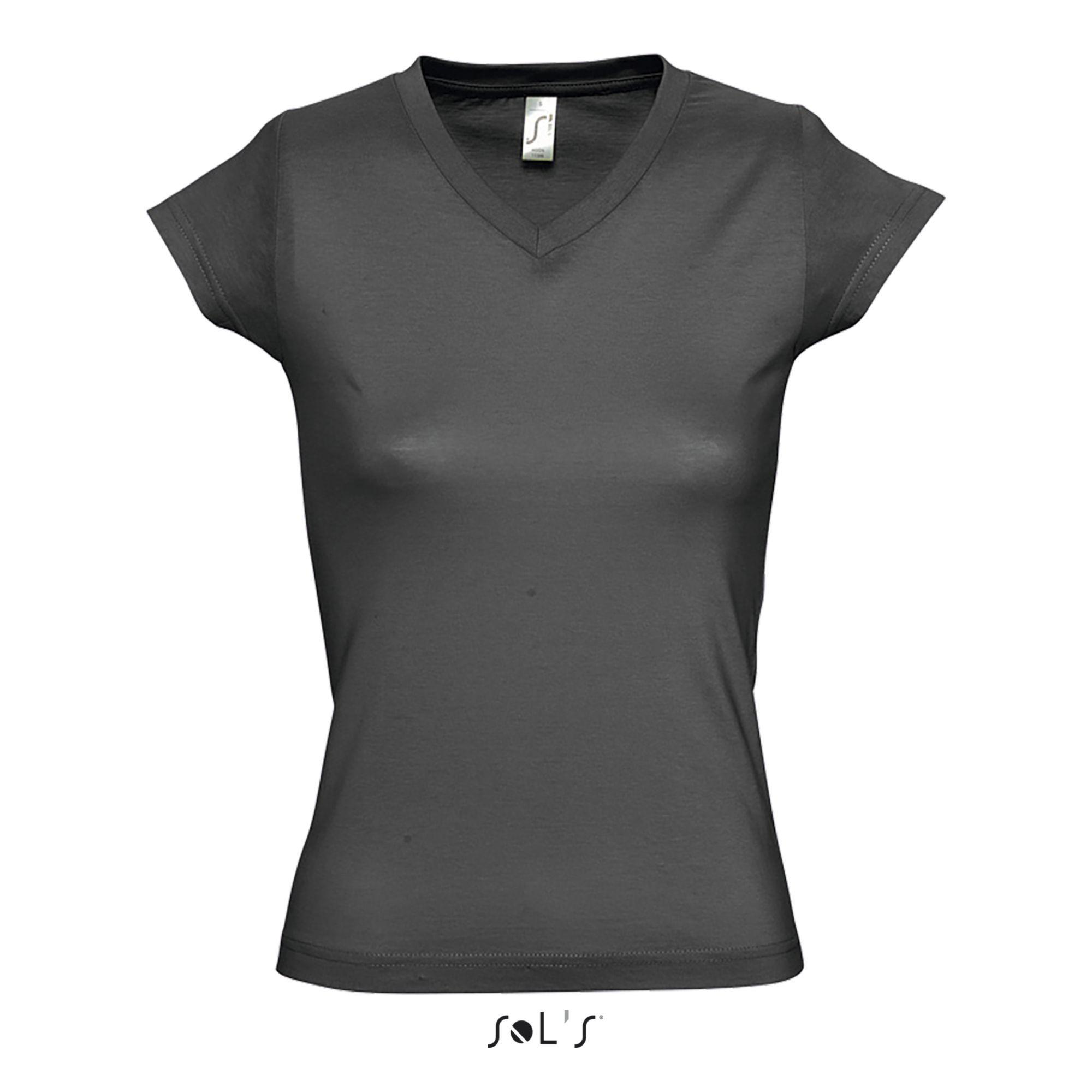 SOLS Sol's Moon V-Ausschnitt T-Shirt