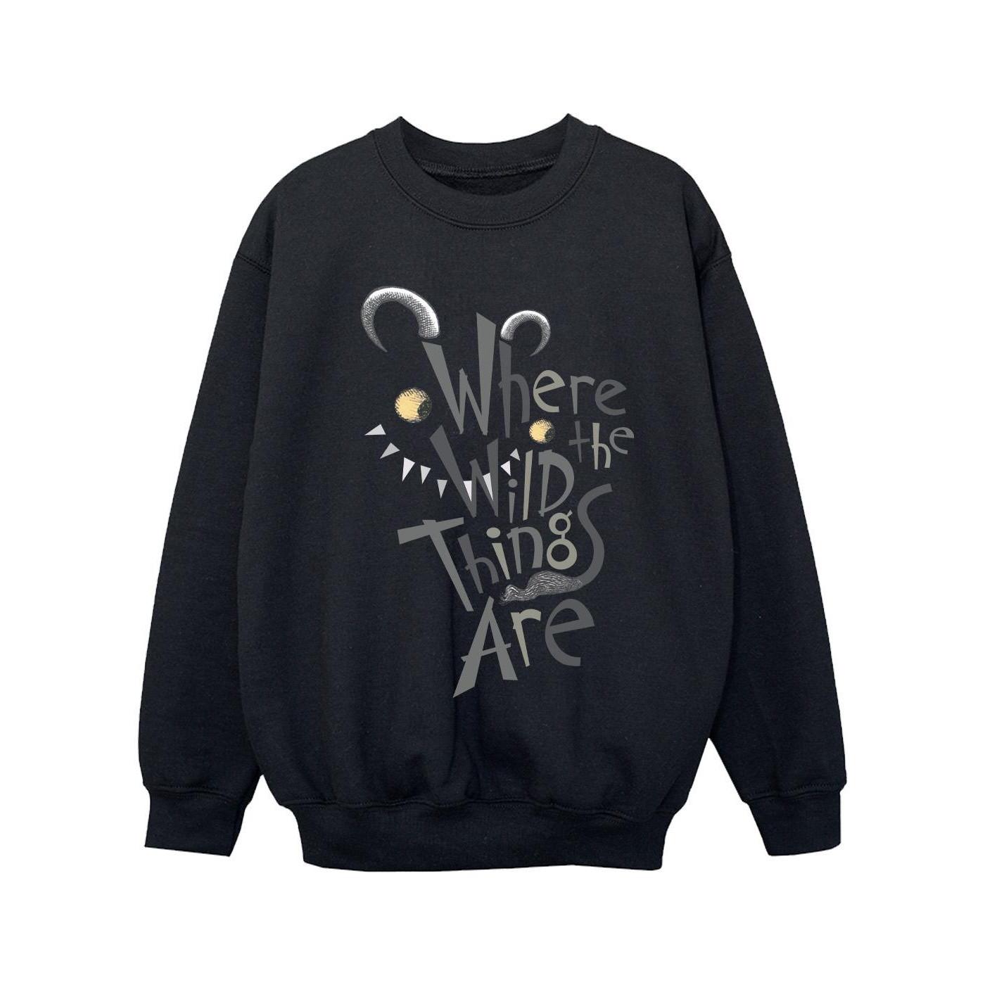 Where The Wild Things Are Monster Logo Sweatshirt