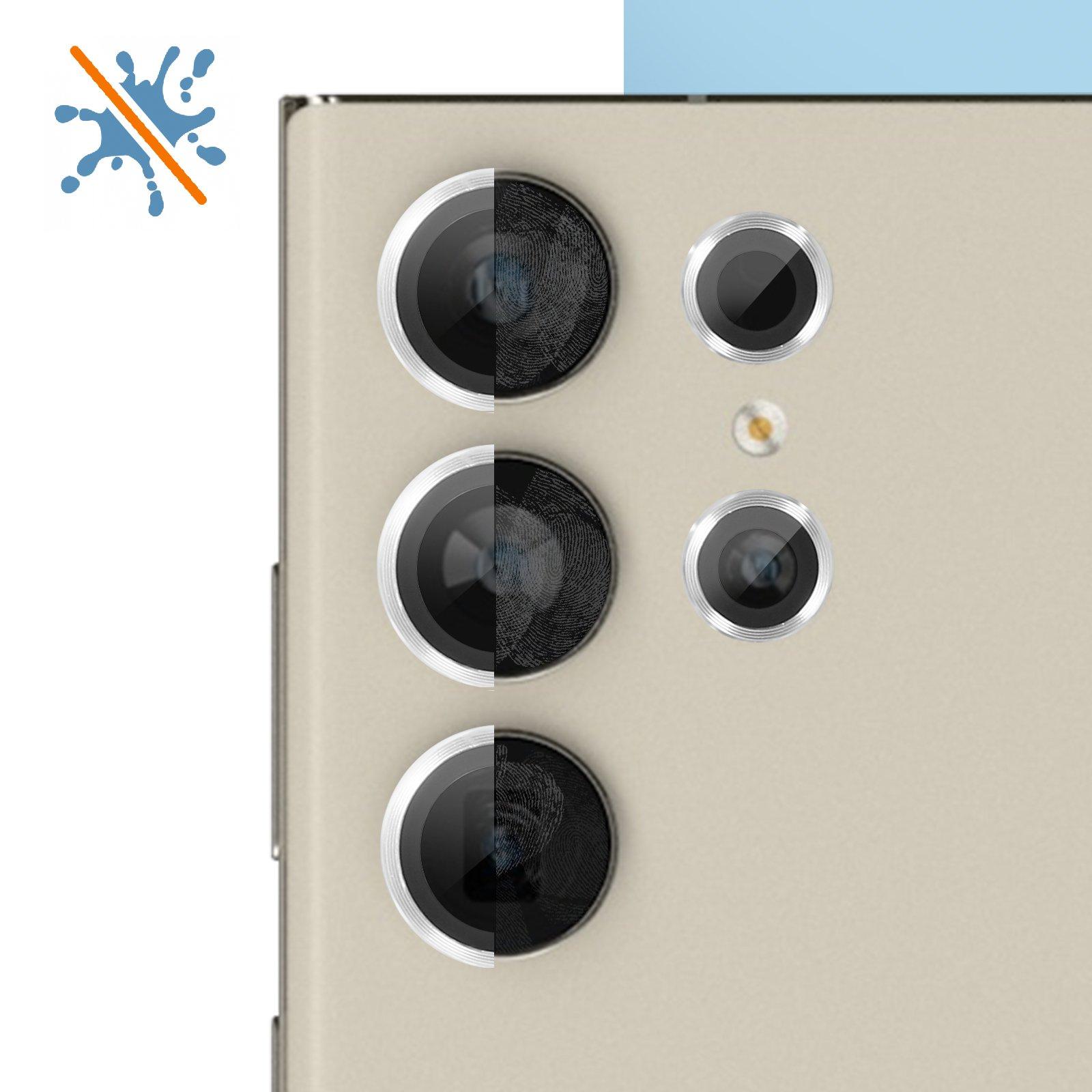 Avizar Kamera-Folie Samsung S23 Ultra Silber