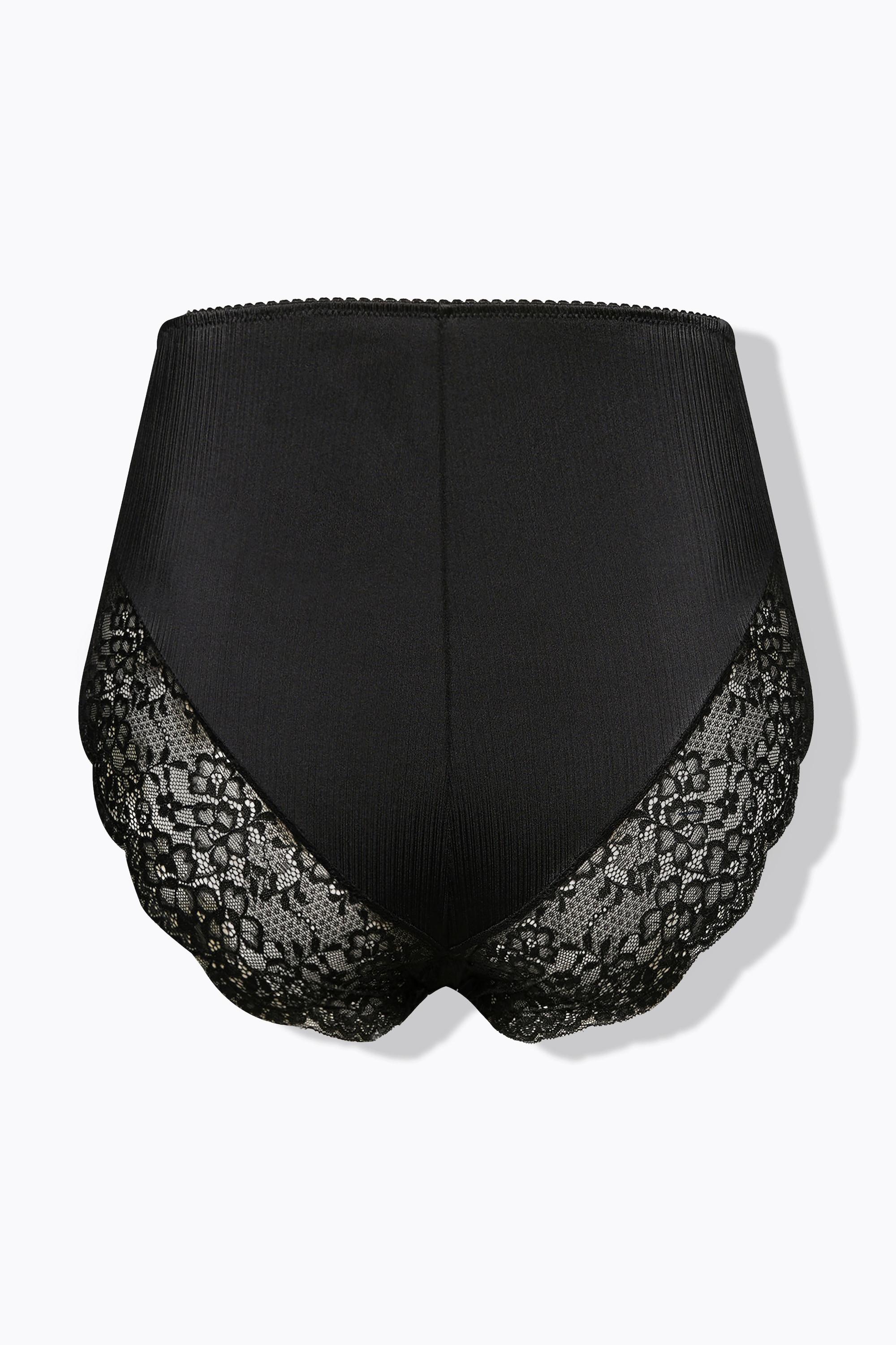 Ulla Popken Maxislip, Satin, Spitzen-Rückseite