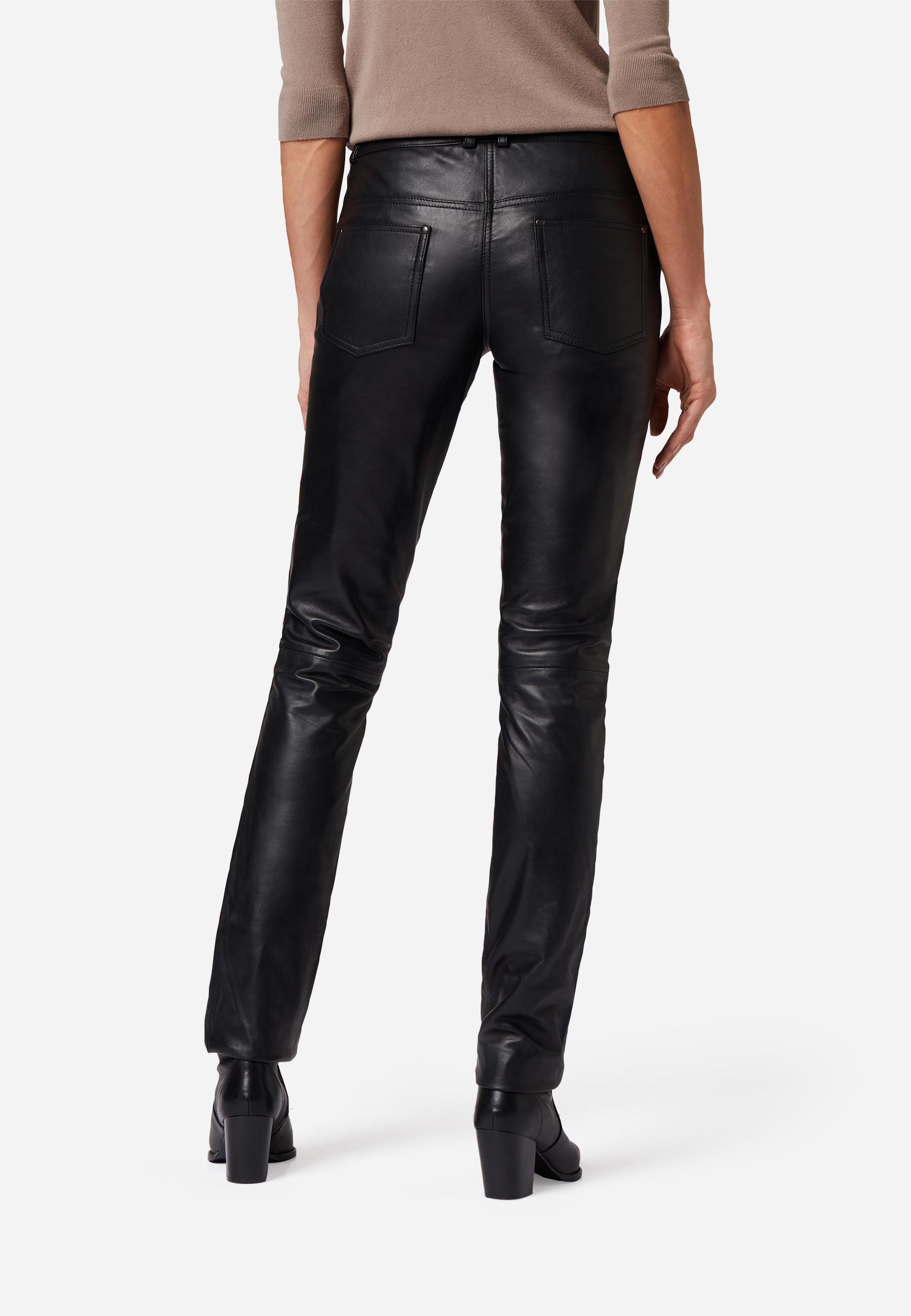 RICANO Dorin Low Waist 5 Pocket Lederhose