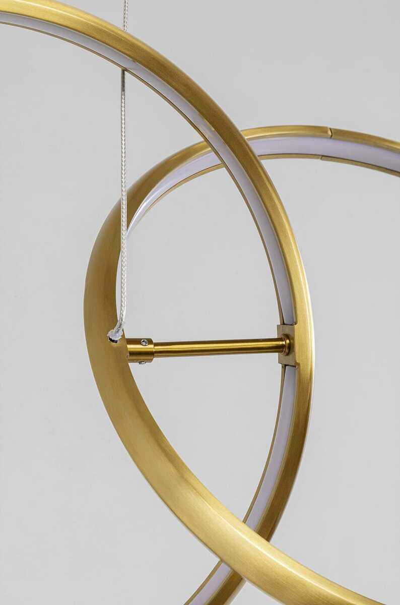 KARE Design Hängeleuchte Galaxy LED gold 155