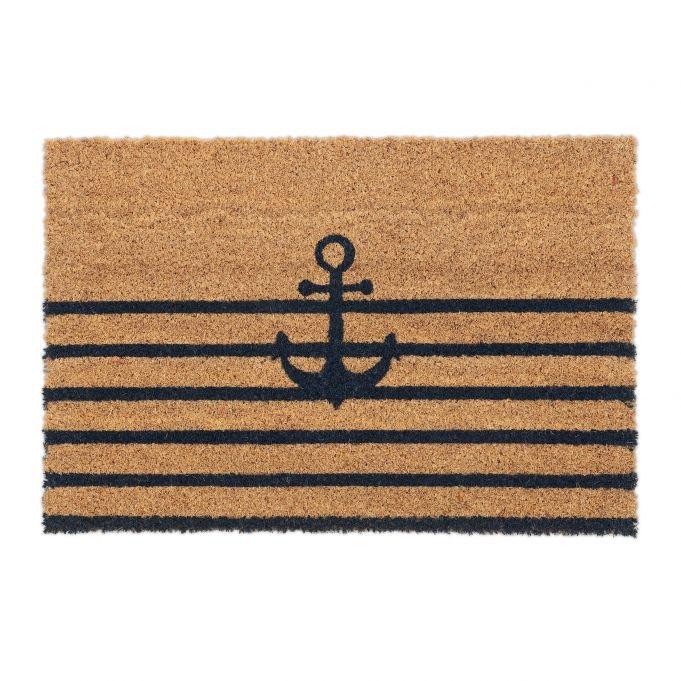 Northix Fußmatte aus Kokosfaser mit Anker