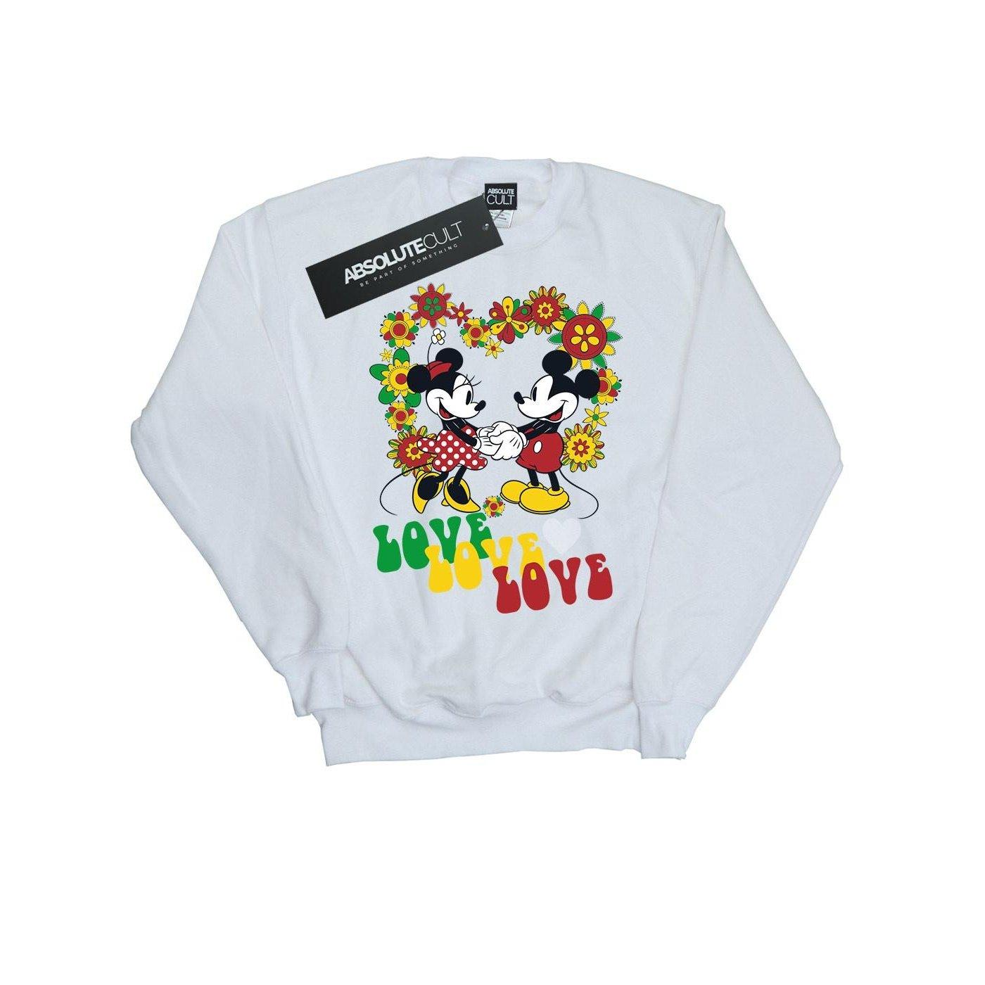 Disney Hippie Love Sweatshirt