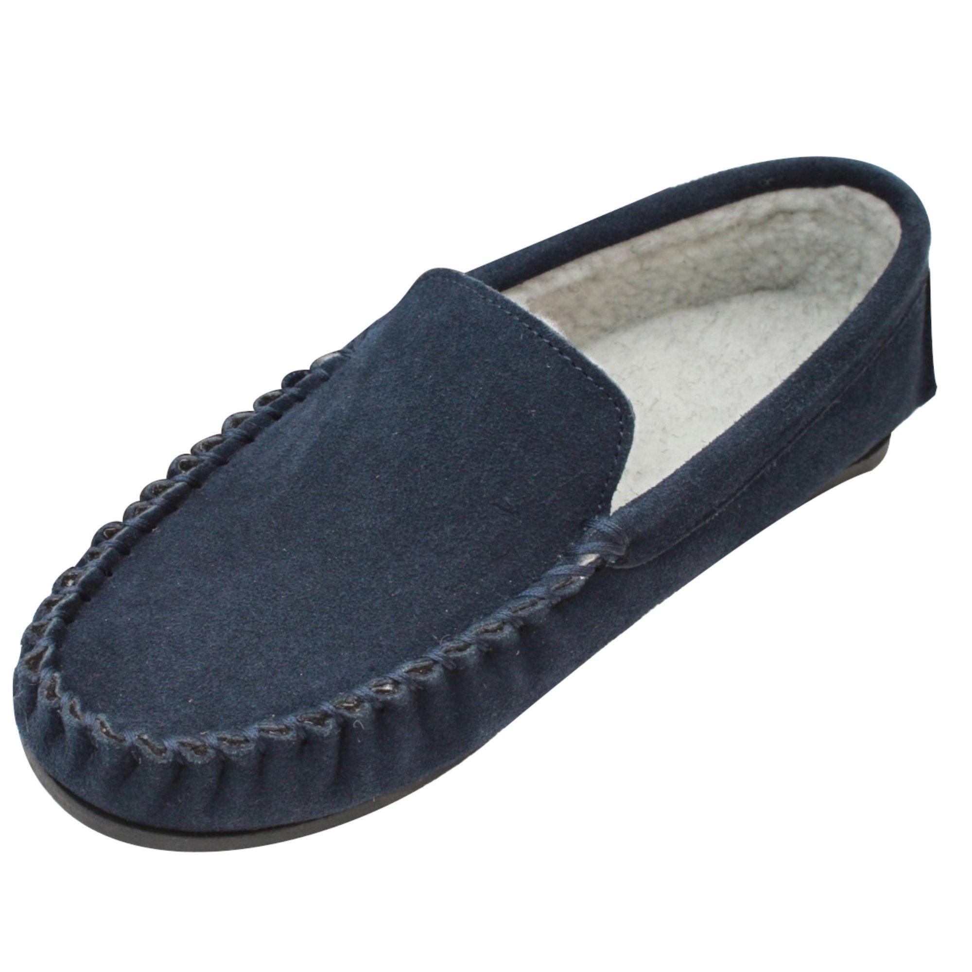 Eastern Counties Leather moccasins aus Wildleder mit BerbervliesFutter