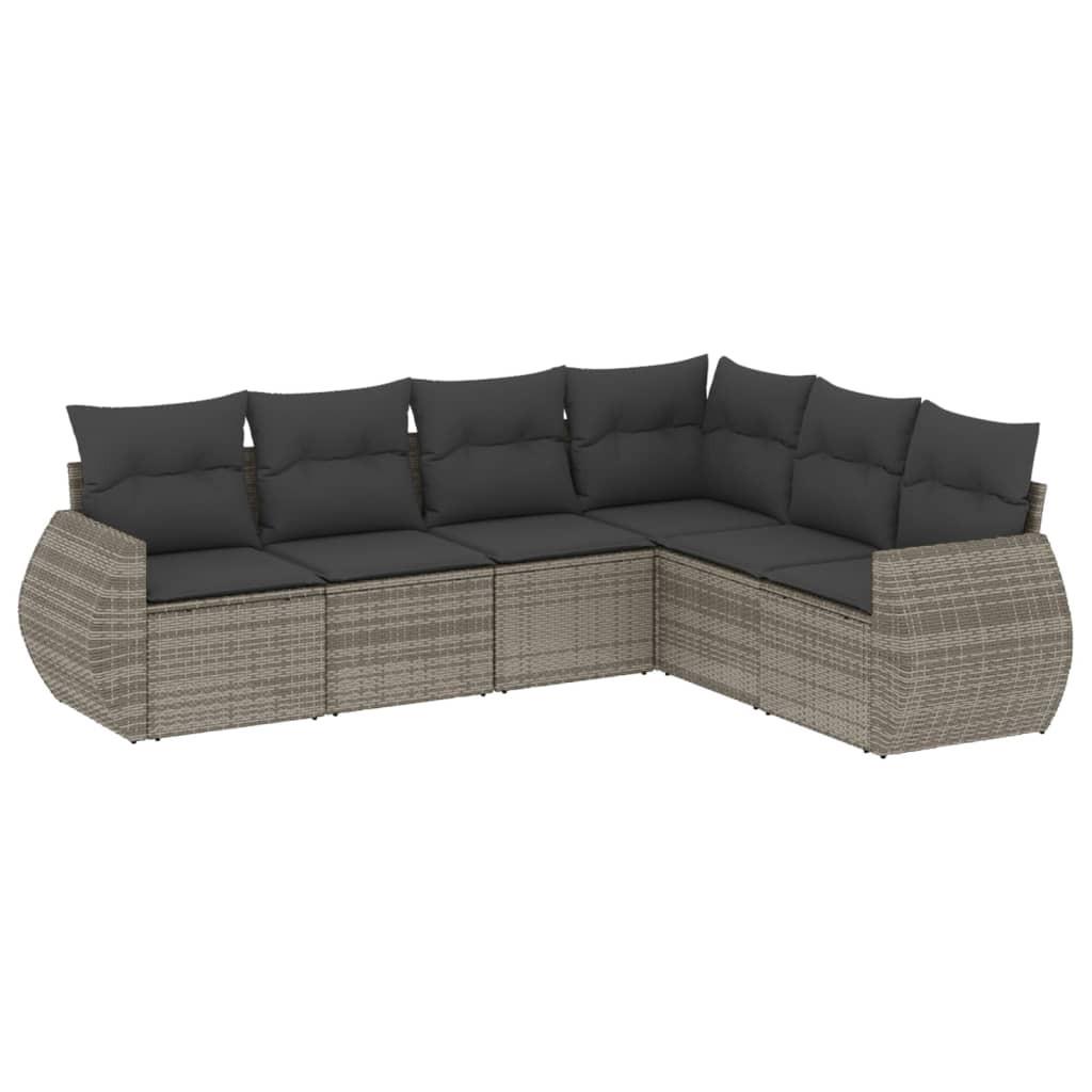 VidaXL Garten sofagarnitur poly-rattan