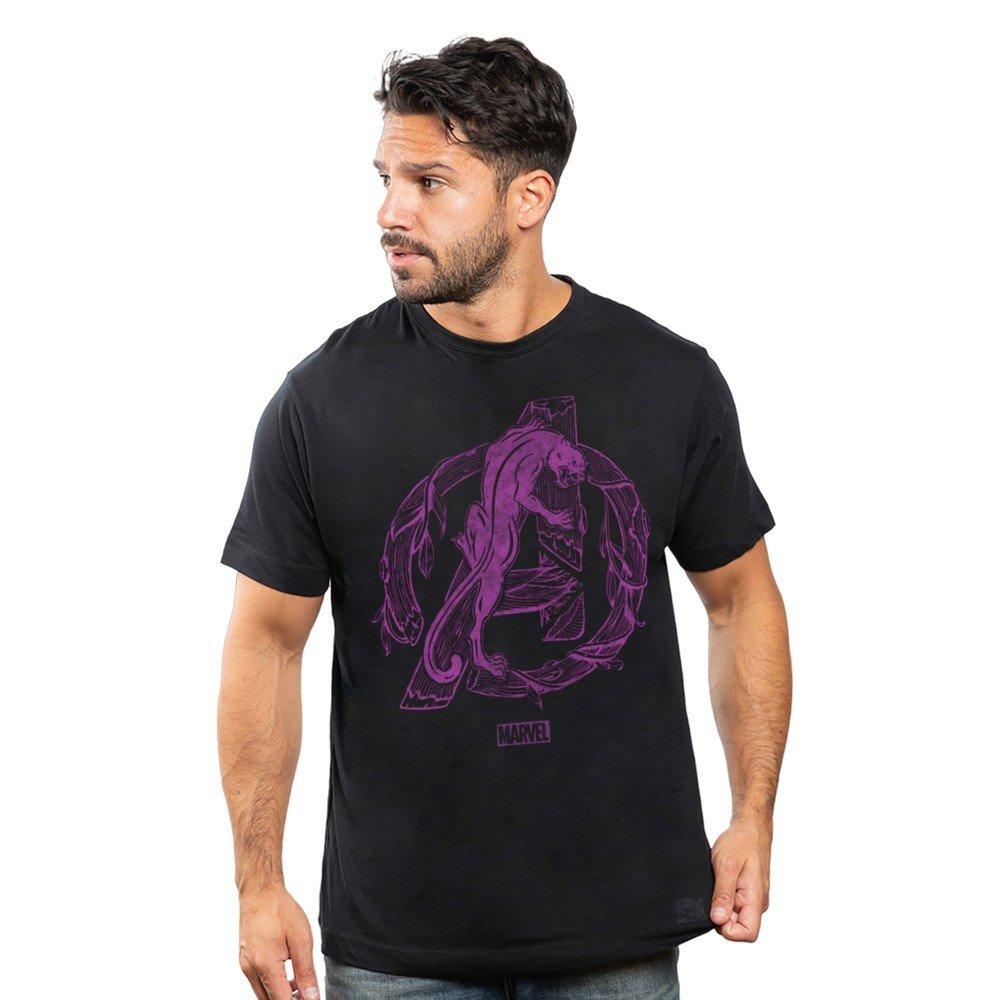 Black Panther Black Panther T-Shirt mit Aufdruck