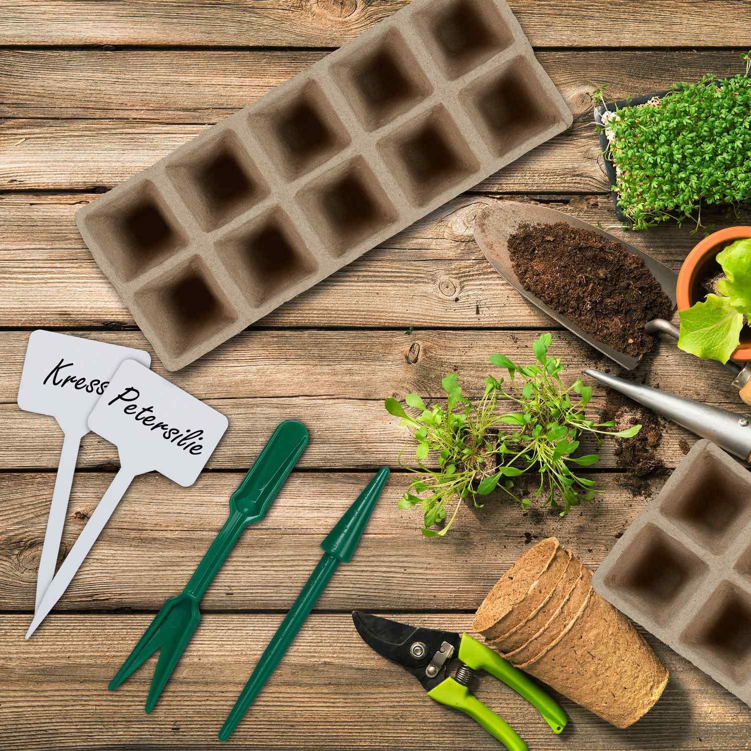 B2X Anzuchttöpfe 240 Sets mit Zubehör