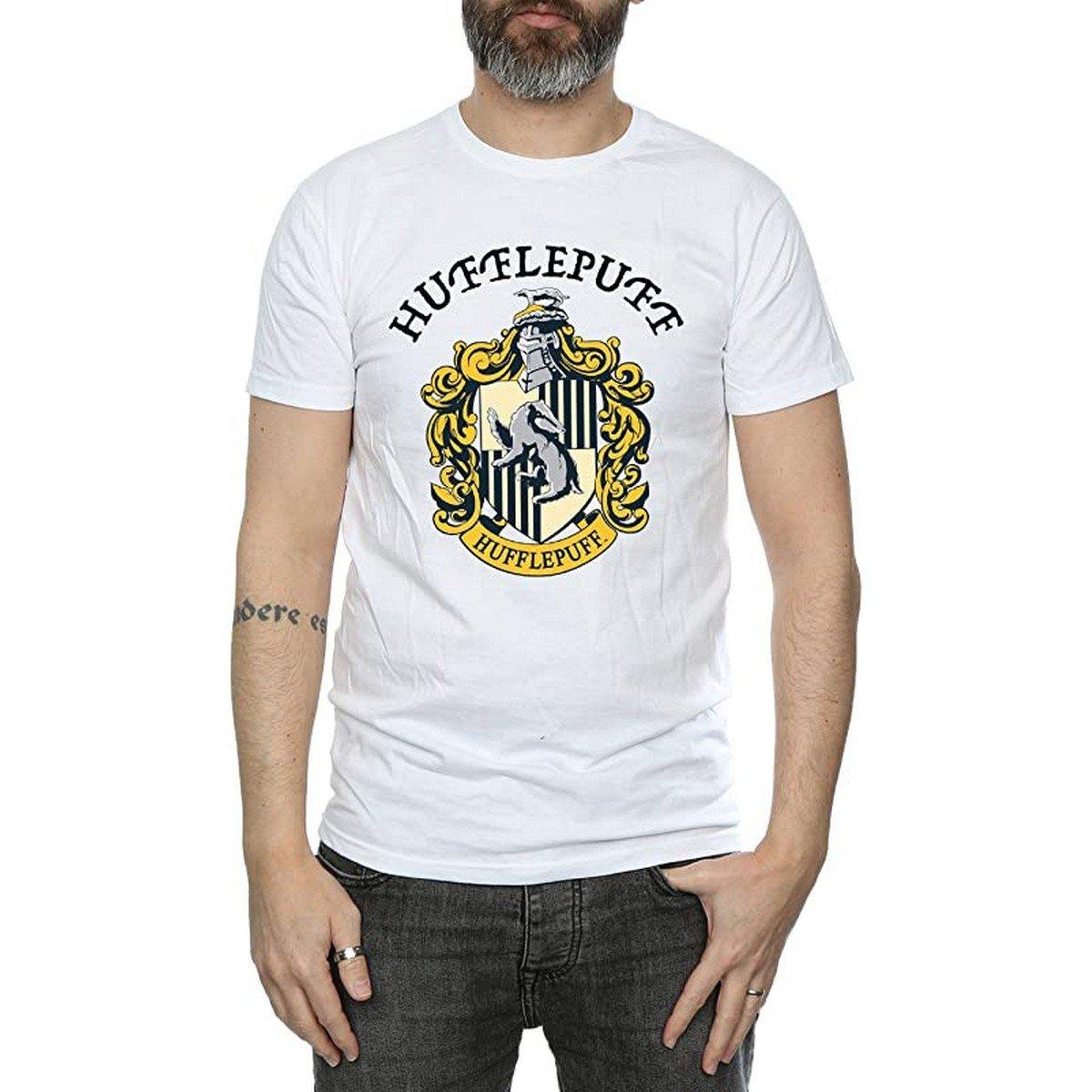Harry Potter Hufflepuff Wappen Kurzarm T-Shirt