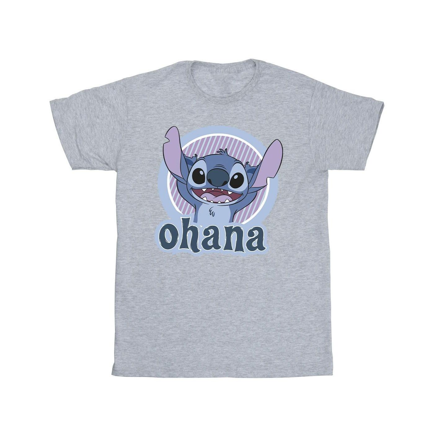 Disney Ohana Grafik Print T-Shirt